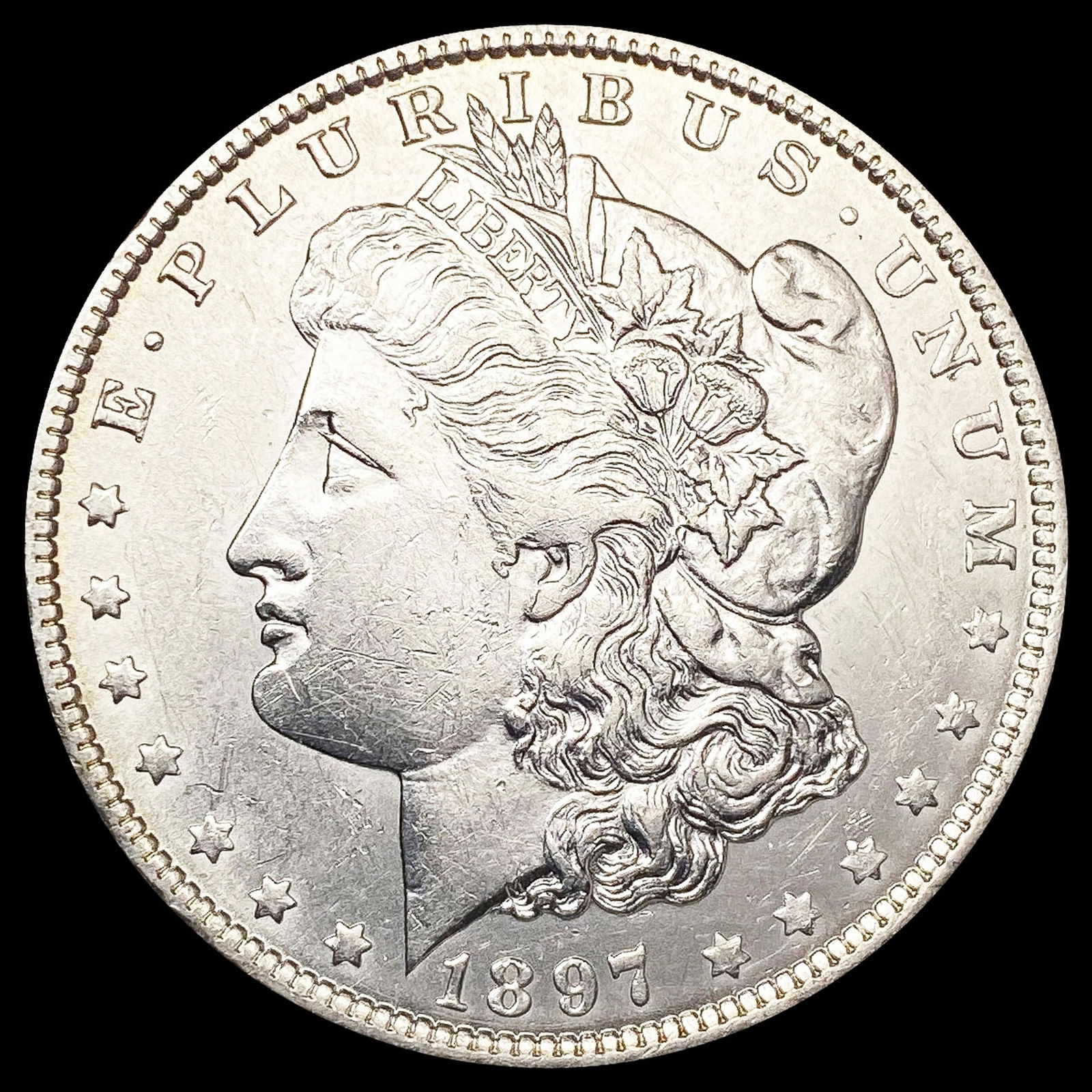 1897-O Morgan Silver Dollar CLOSELY UNCIRCULATED (1 of 2)