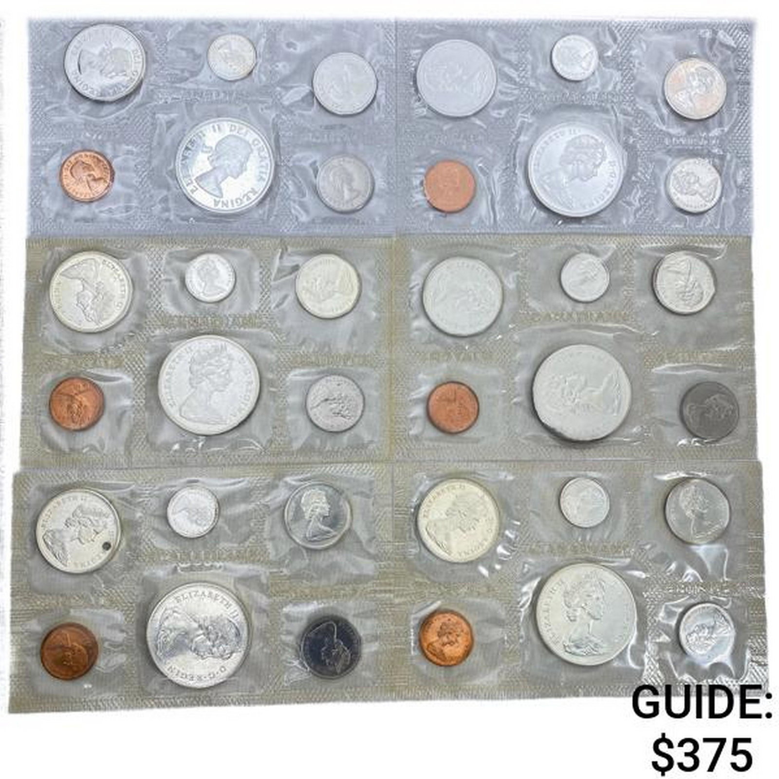 1963-66 Canada Proof Silver Coin Sets (30 Coins) (1 of 2)
