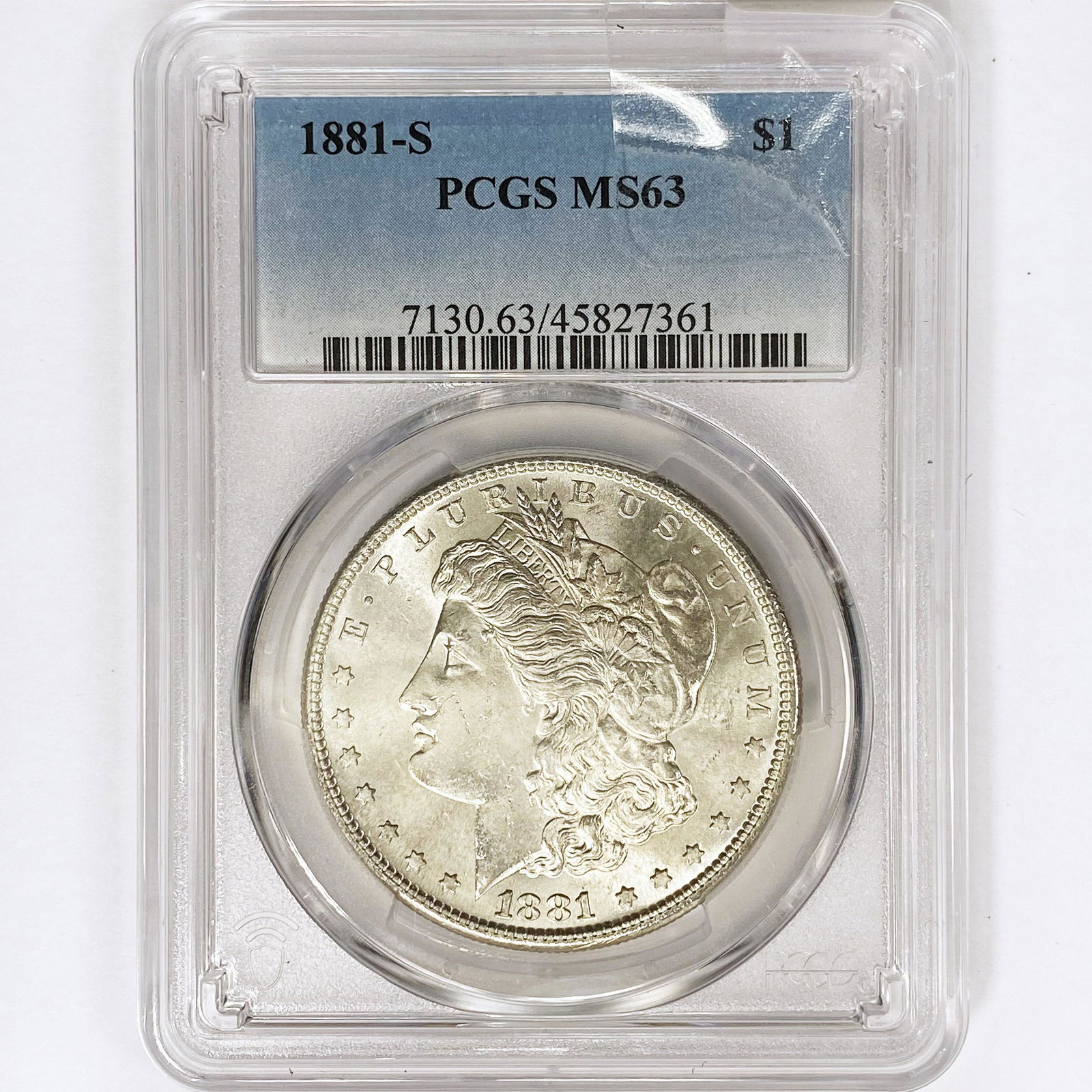 1881-S Morgan Silver Dollar PCGS MS63 (1 of 2)