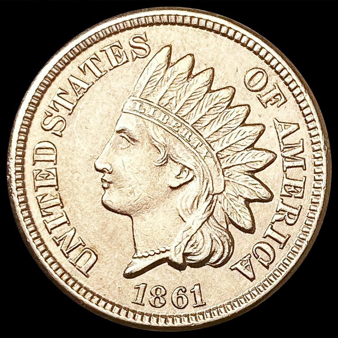 1861 Indian Head Cent UNCIRCULATED (1 of 2)