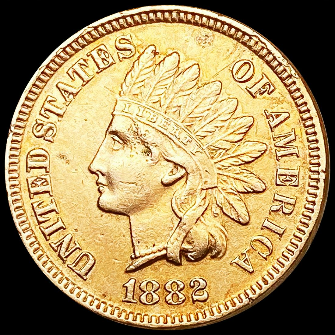 1882 Indian Head Cent CLOSELY UNCIRCULATED (1 of 2)