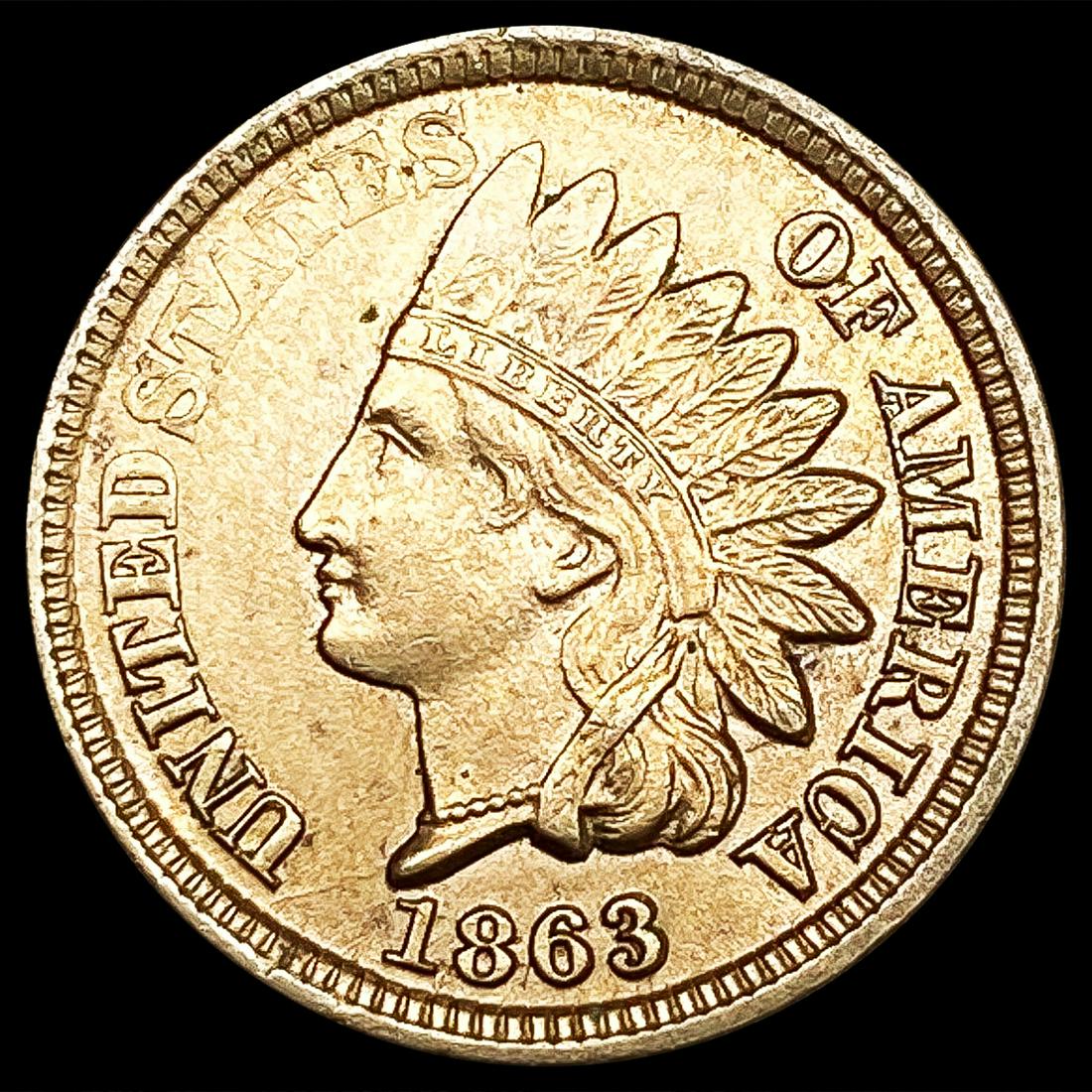 1863 Indian Head Cent UNCIRCULATED (1 of 2)