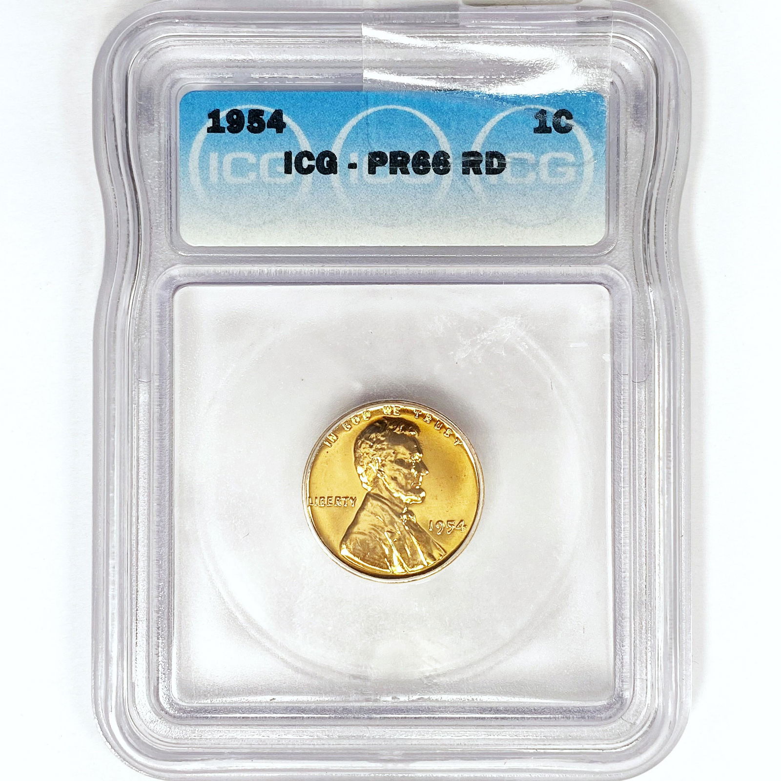 1954 Wheat Cent ICG PR66 RD (1 of 2)