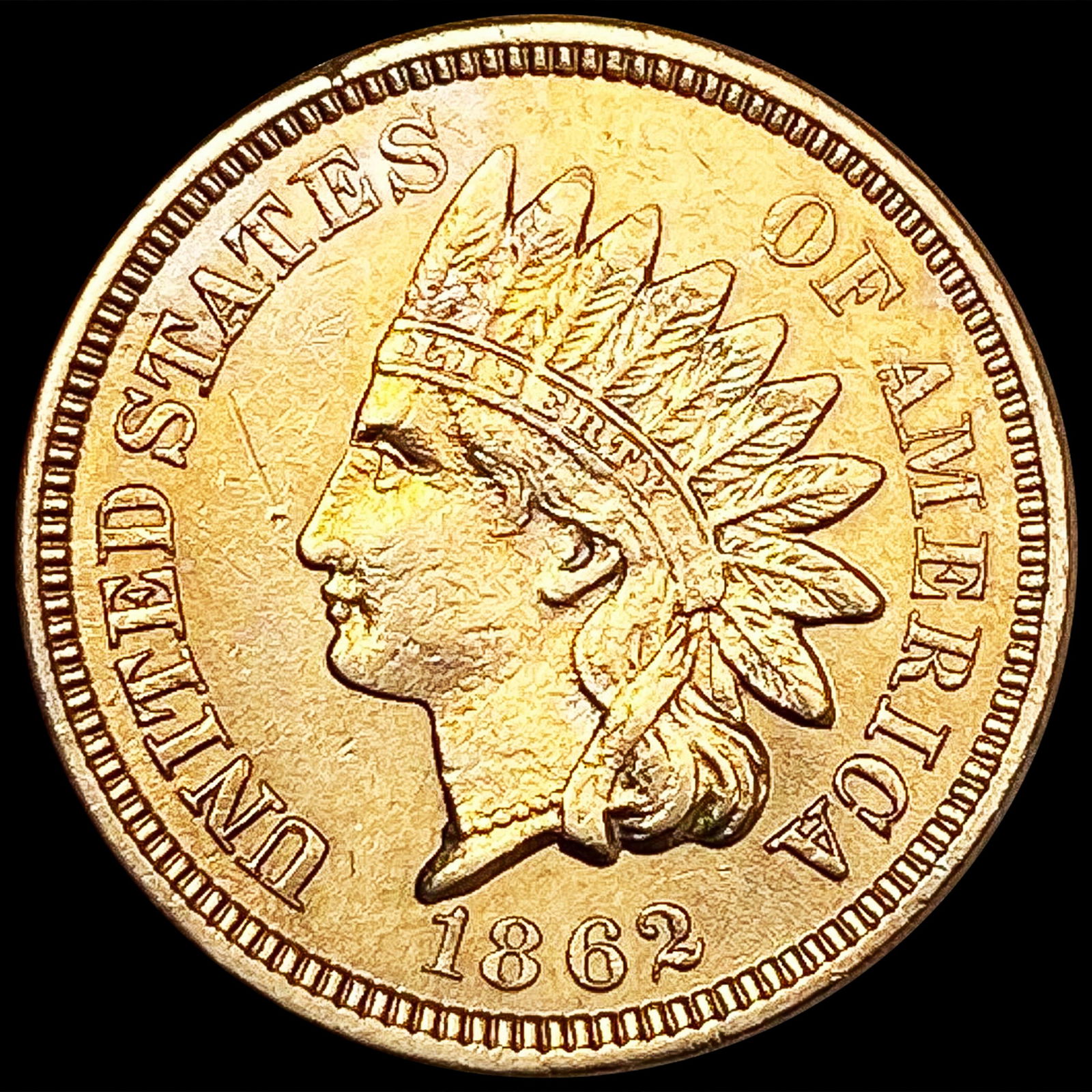 1862 Indian Head Cent UNCIRCULATED (1 of 2)