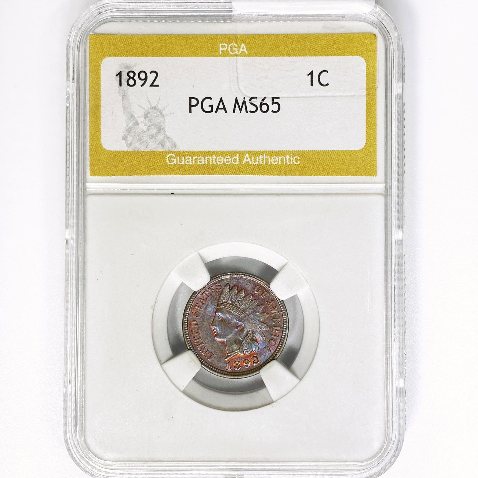 1892 Indian Head Cent PGA MS65 (1 of 2)