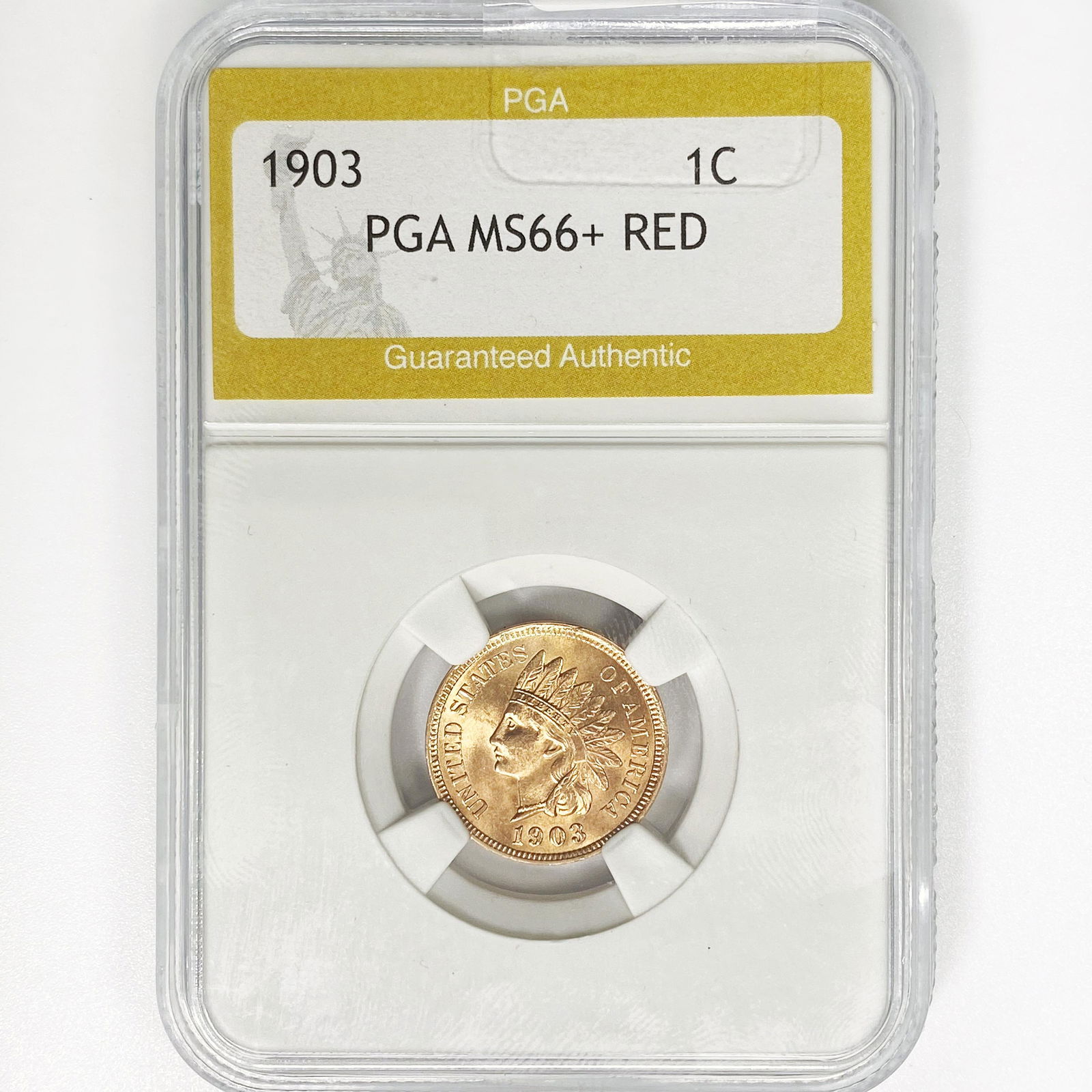 1903 Indian Head Cent PGA MS66+ RED (1 of 2)