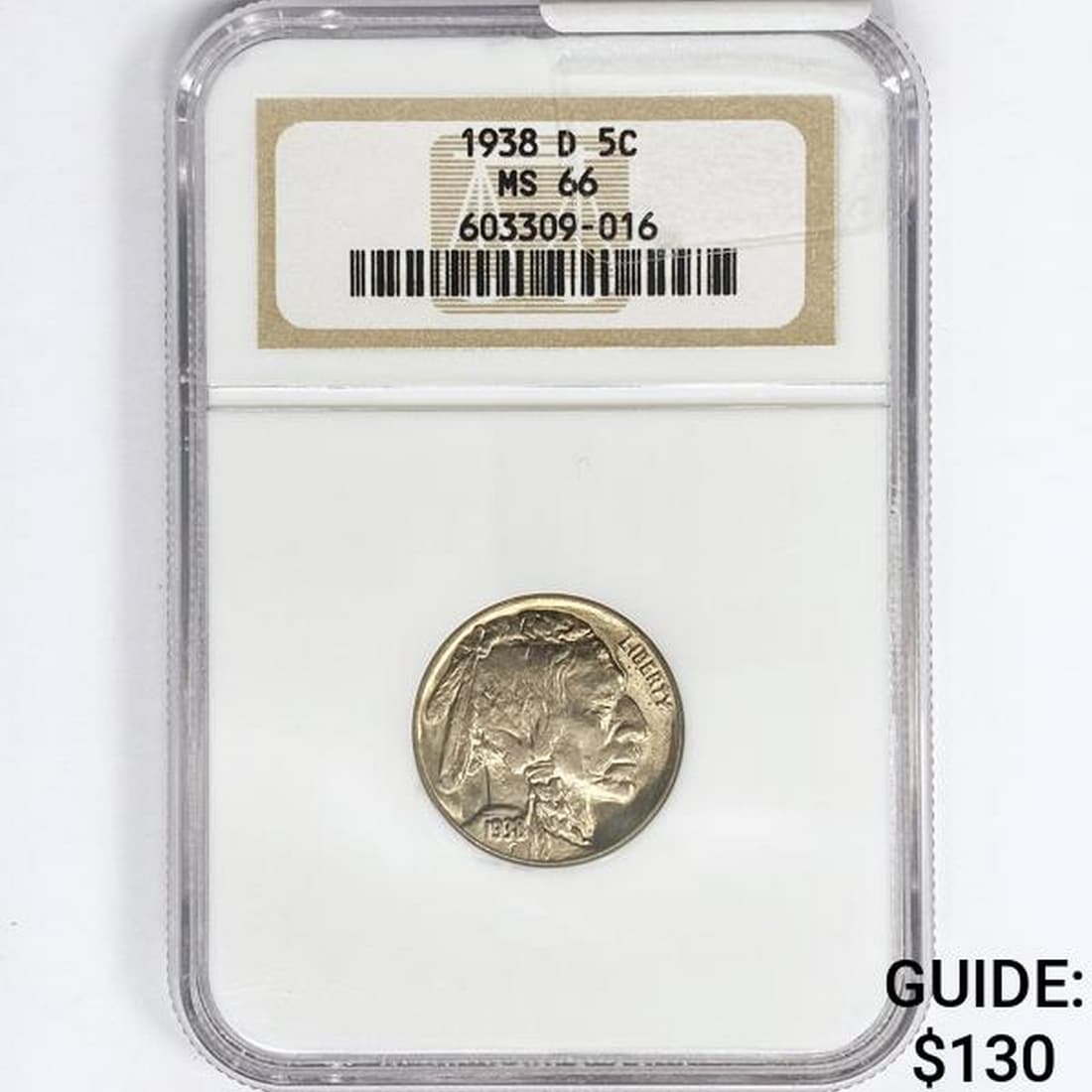 1938-D Buffalo Nickel NGC MS66 (1 of 2)