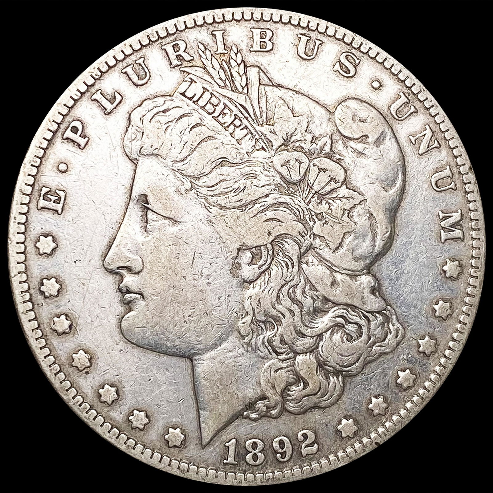 1892-S Morgan Silver Dollar LIGHTLY CIRCULATED (1 of 2)
