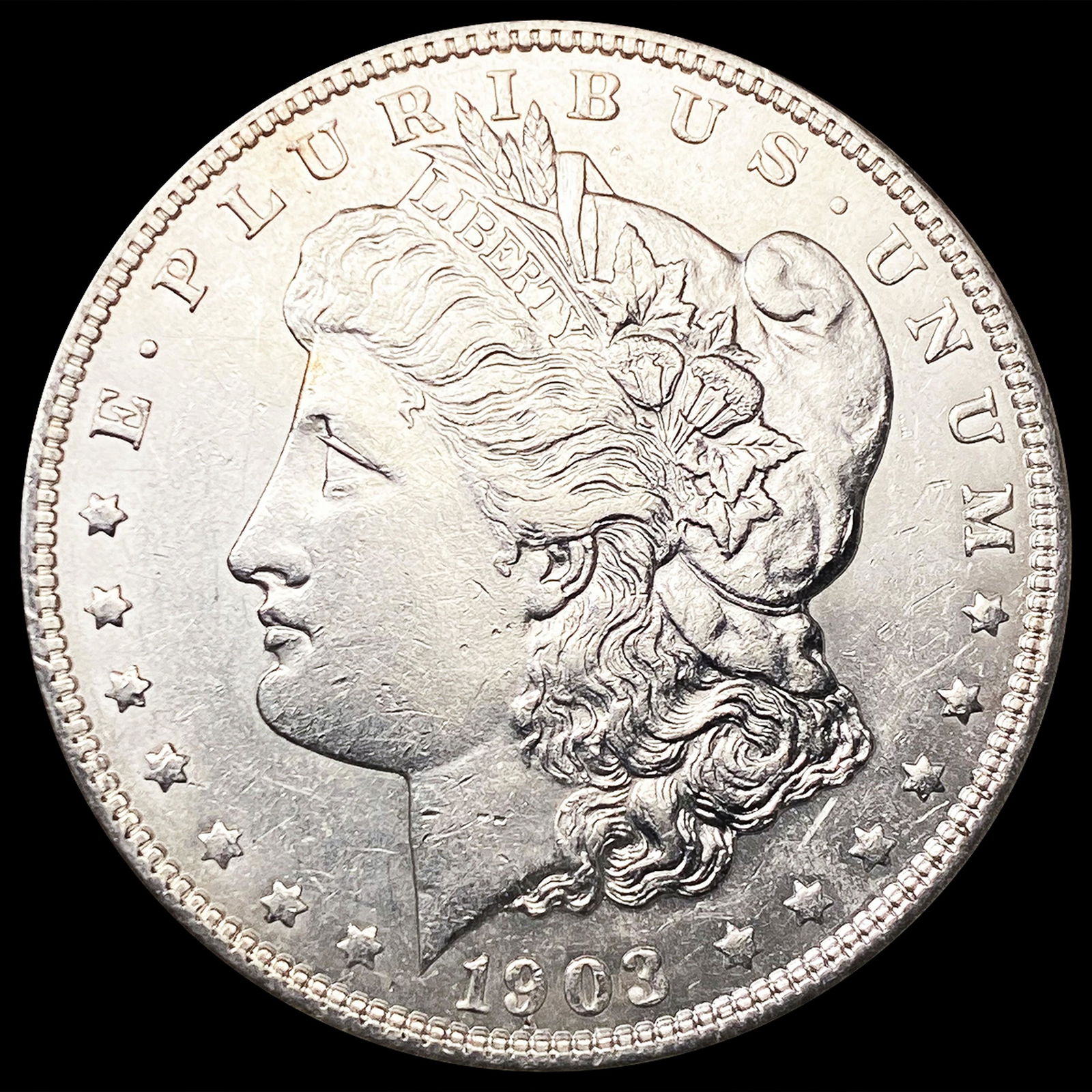 1903 Morgan Silver Dollar CLOSELY UNCIRCULATED (1 of 2)