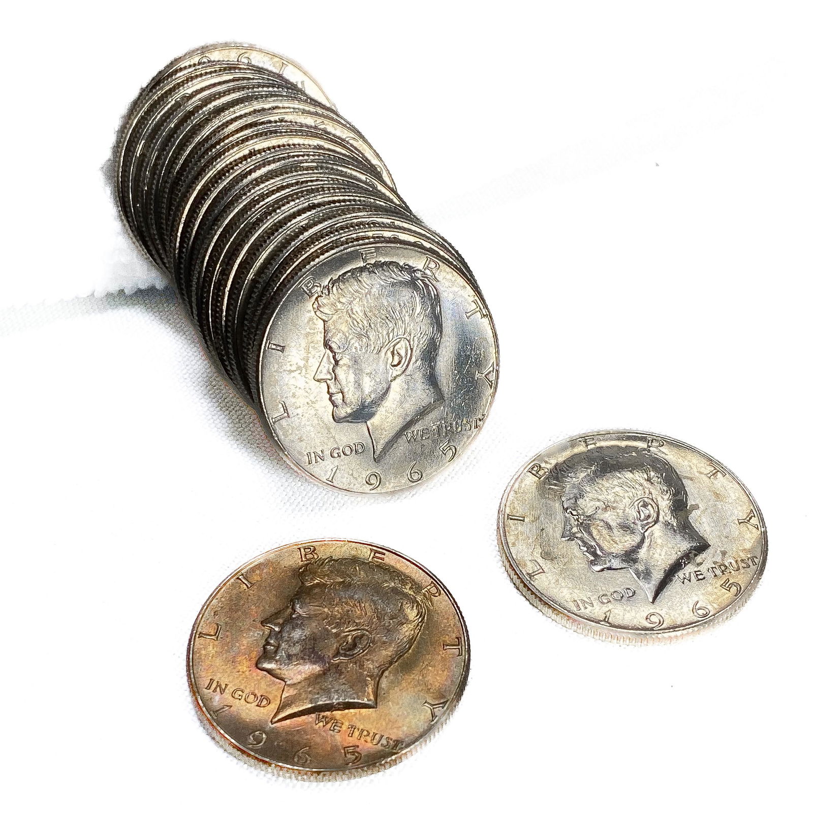 1965 Kennedy SILV Half Dollar Roll GEM UNC (20 Co (1 of 4)