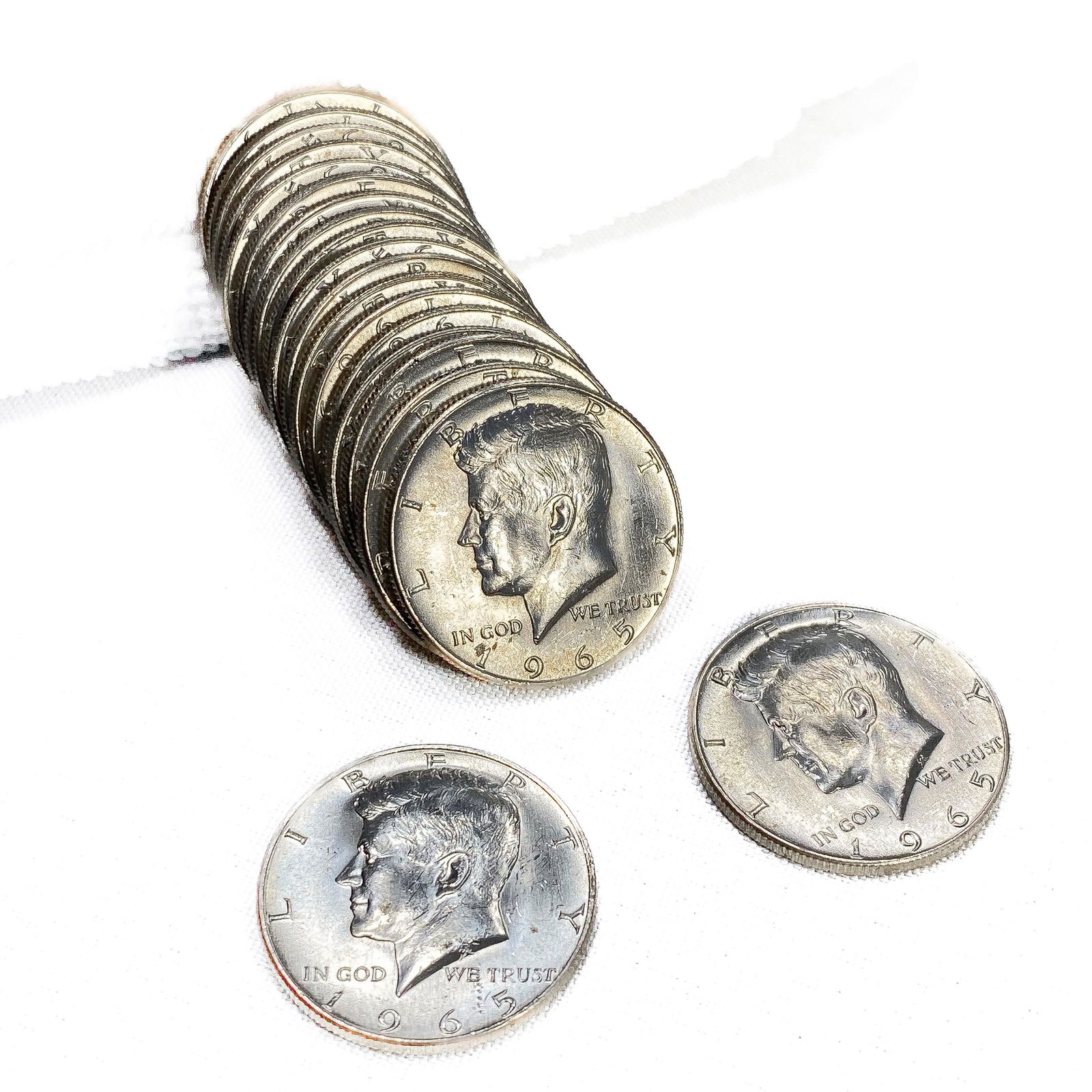 1965 Kennedy SILV Half Dollar Roll GEM UNC (20 Co (1 of 4)