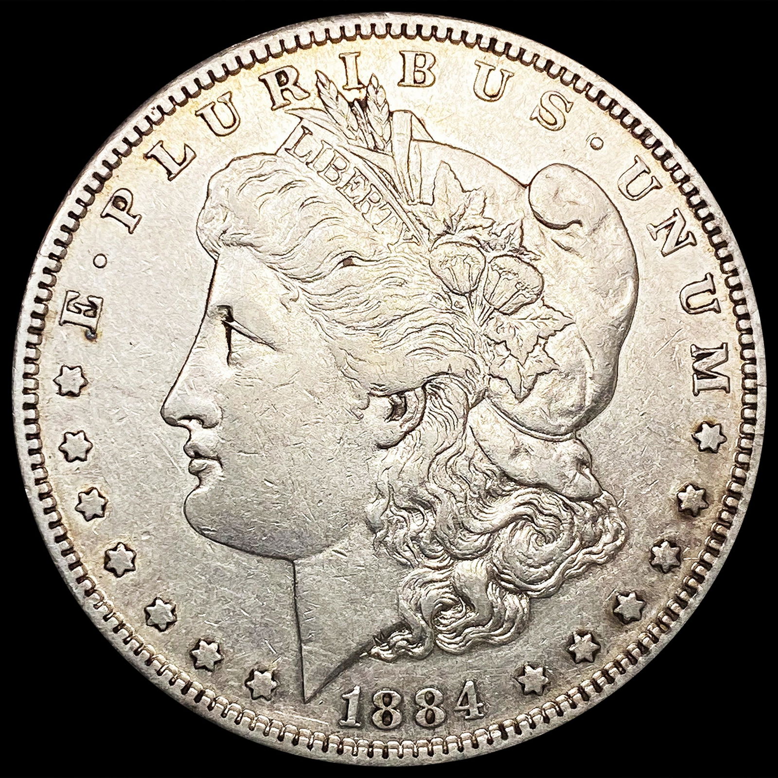 1884-S Morgan Silver Dollar NEARLY UNCIRCULATED (1 of 2)