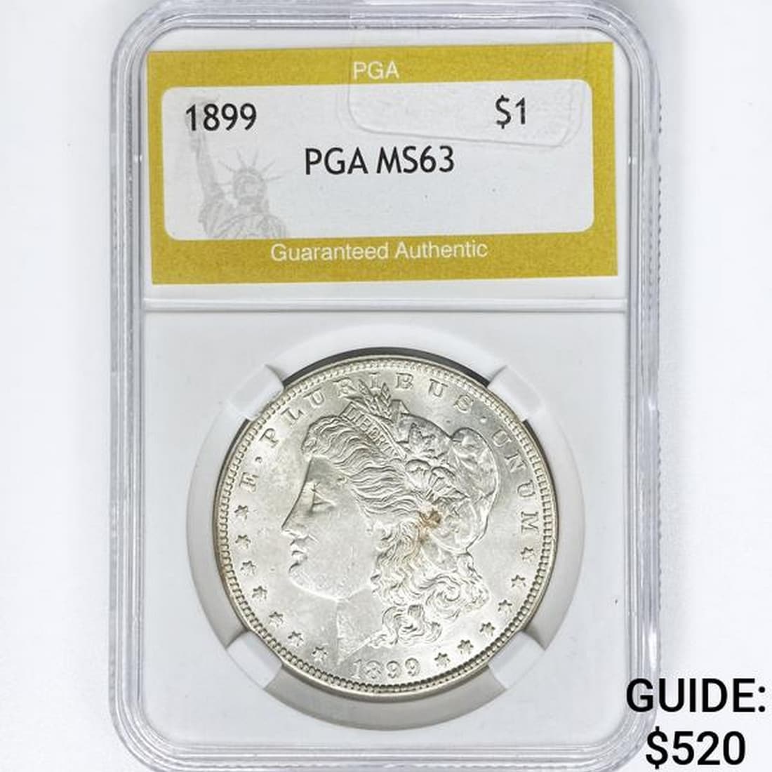 1899 Morgan Silver Dollar PGA MS63 (1 of 2)