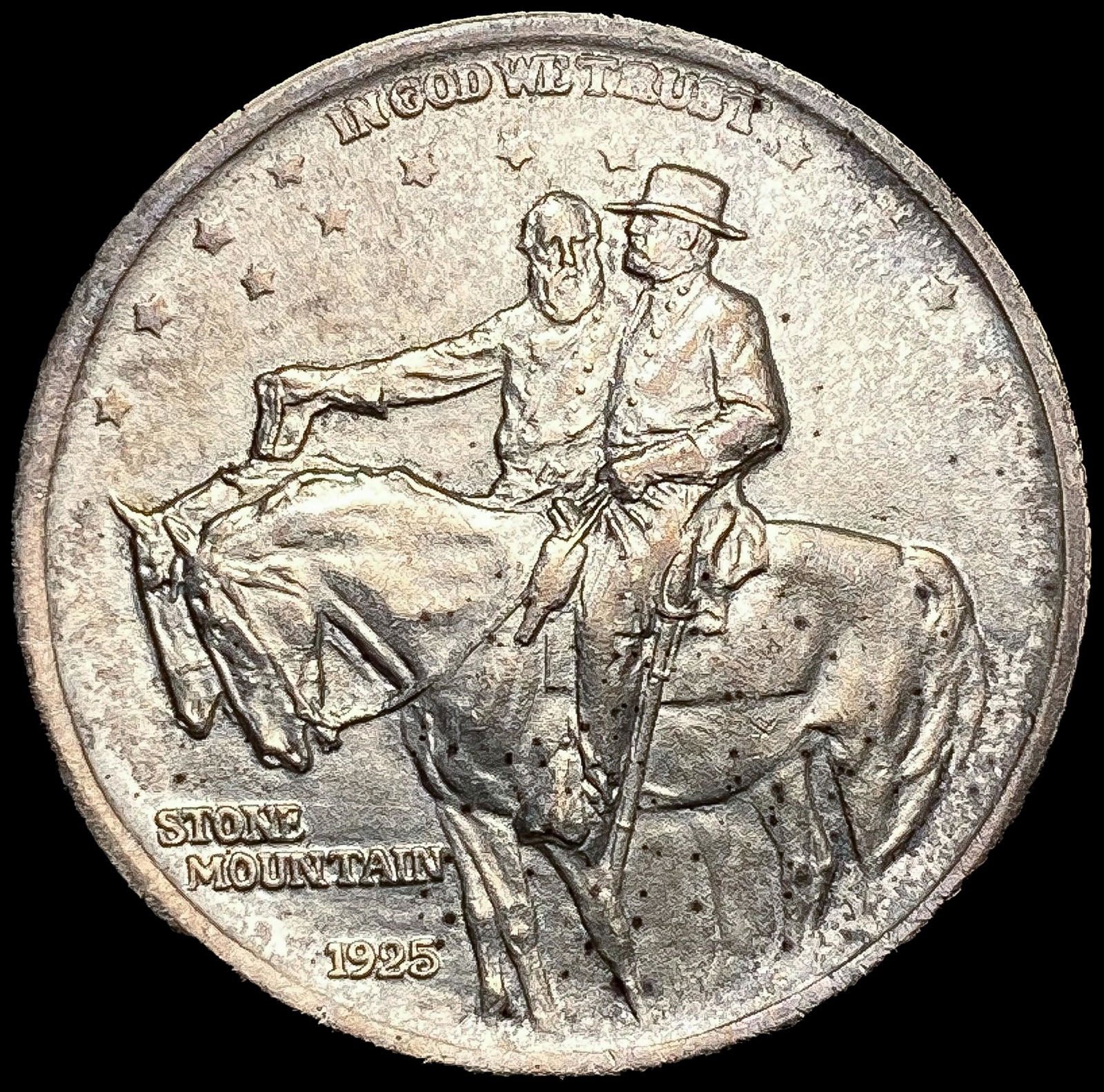 1925 Stone Mountain Half Dollar CLOSELY UNCIRCULAT (1 of 2)