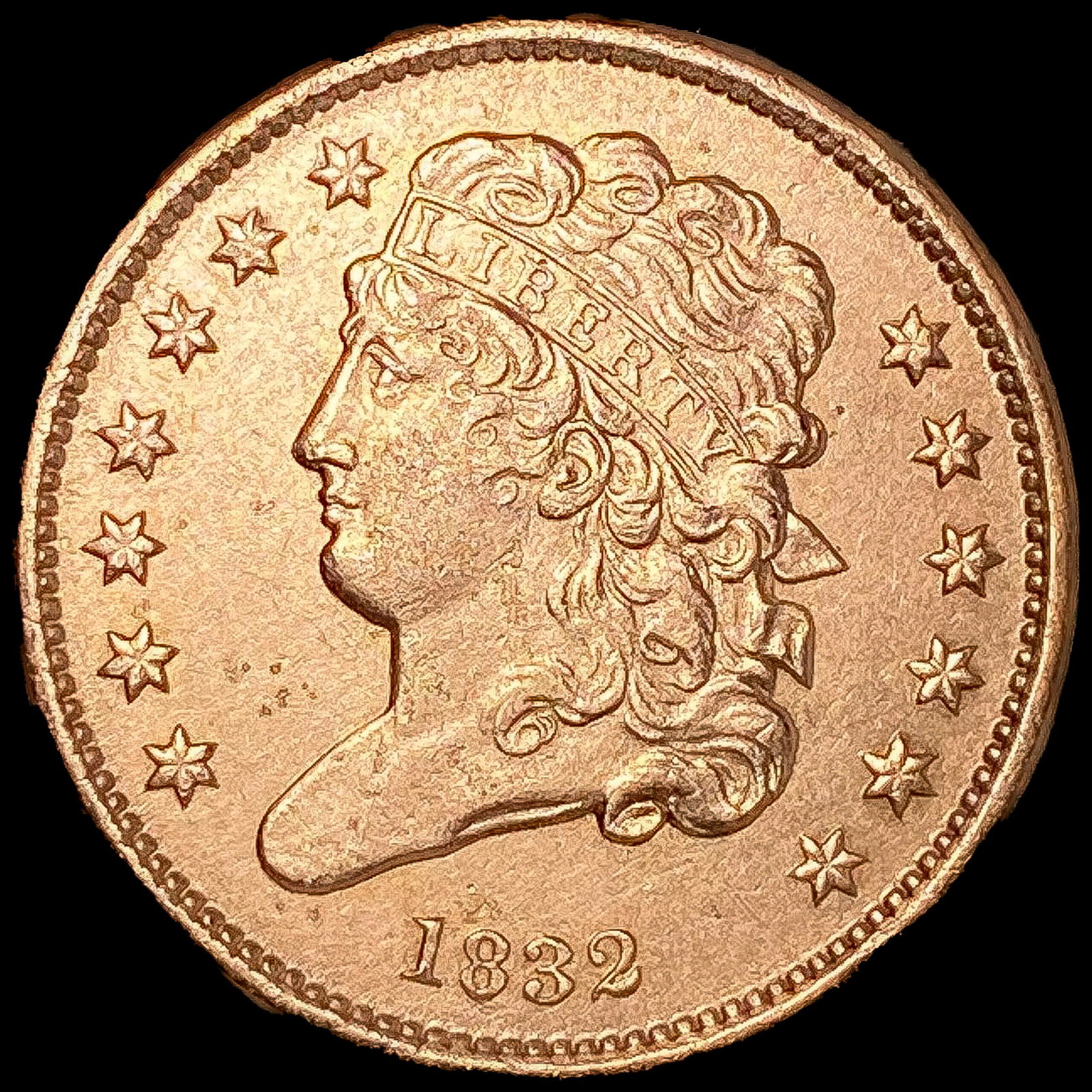 1832 Classic Head Half Cent UNCIRCULATED (1 of 2)