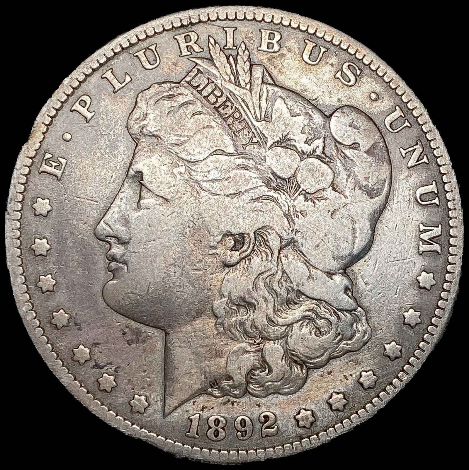1892-S Morgan Silver Dollar NICELY CIRCULATED (1 of 2)