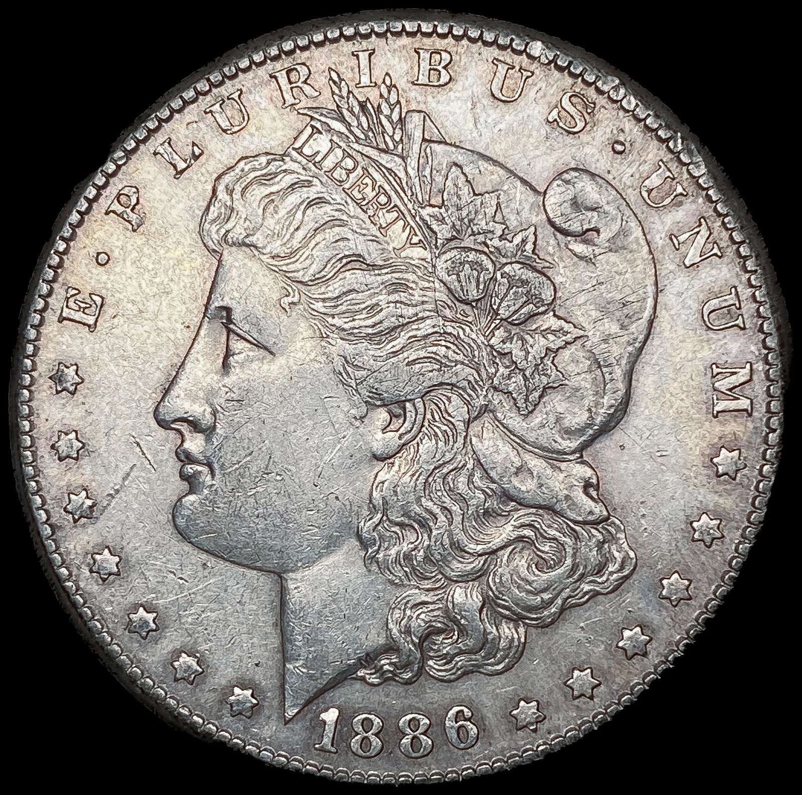 1886-S Morgan Silver Dollar NEARLY UNCIRCULATED (1 of 2)