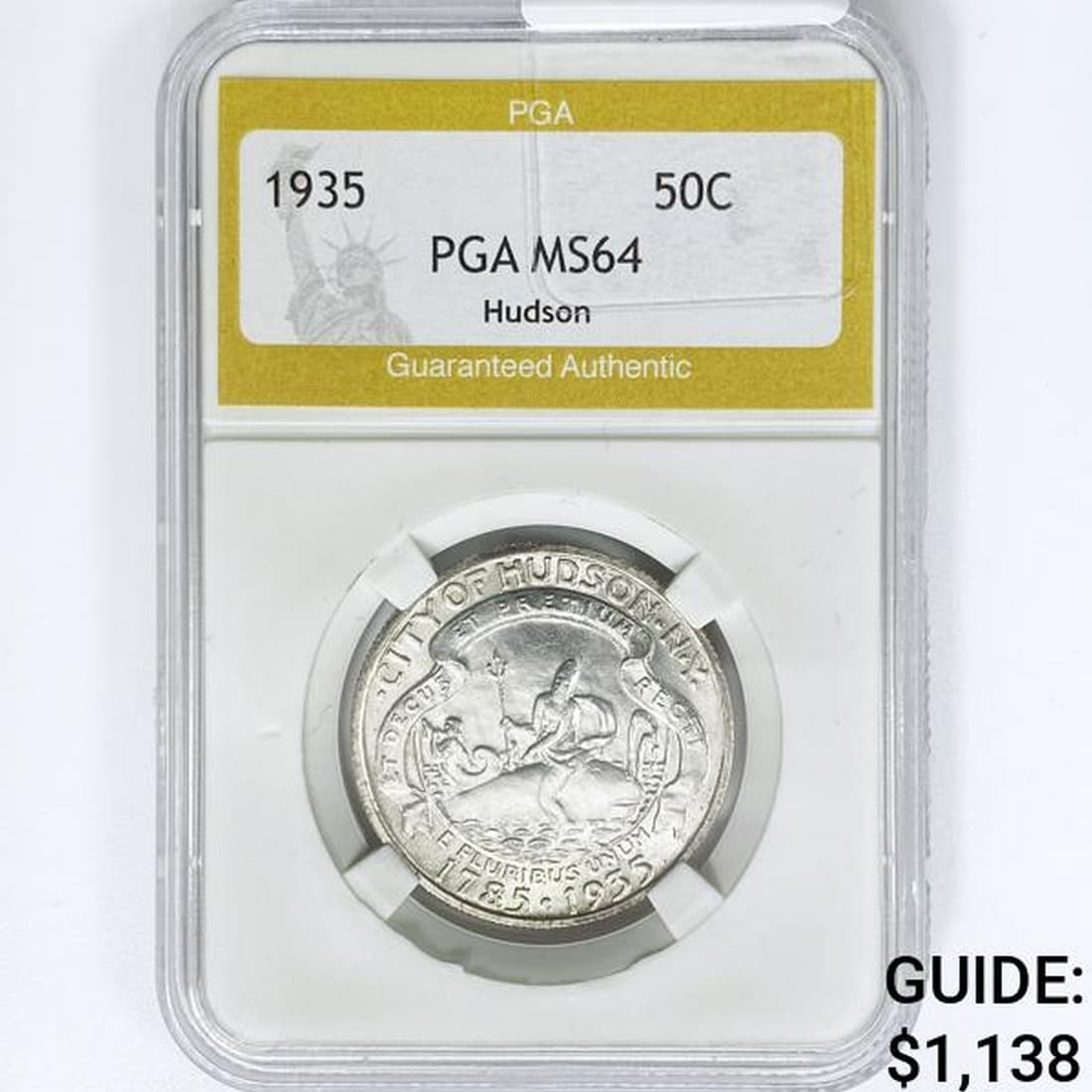 1935 Hudson Half Dollar PGA MS64 (1 of 2)
