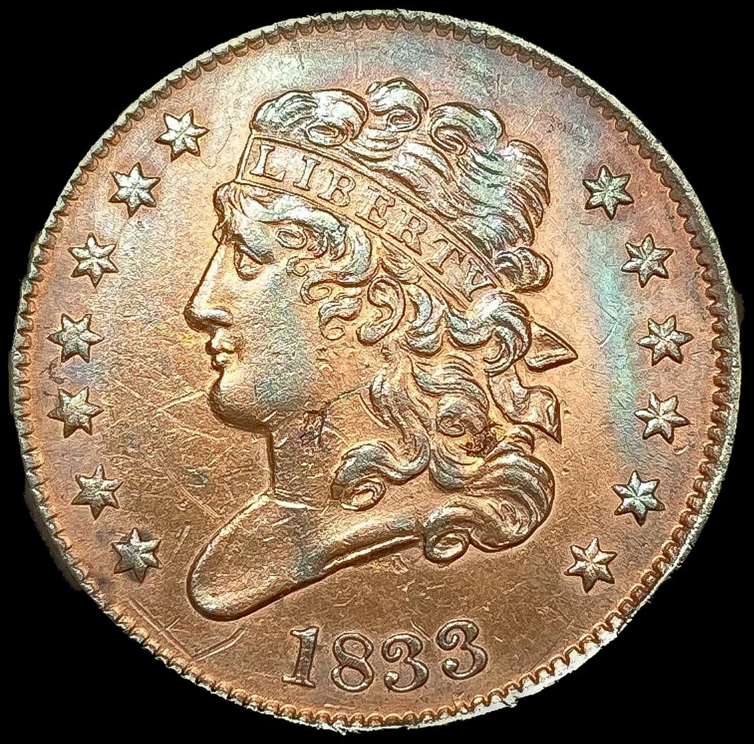 1833 Classic Head Half Cent (1 of 2)