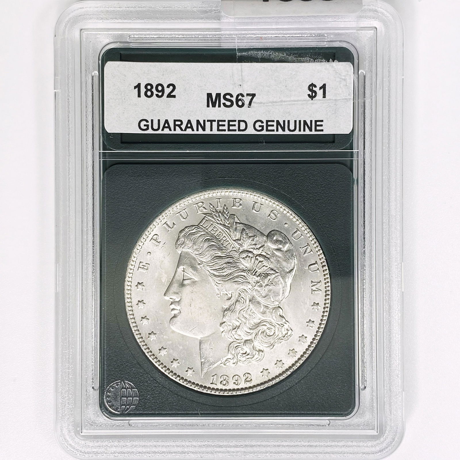 1892 Morgan Silver Dollar GG MS67 (1 of 2)