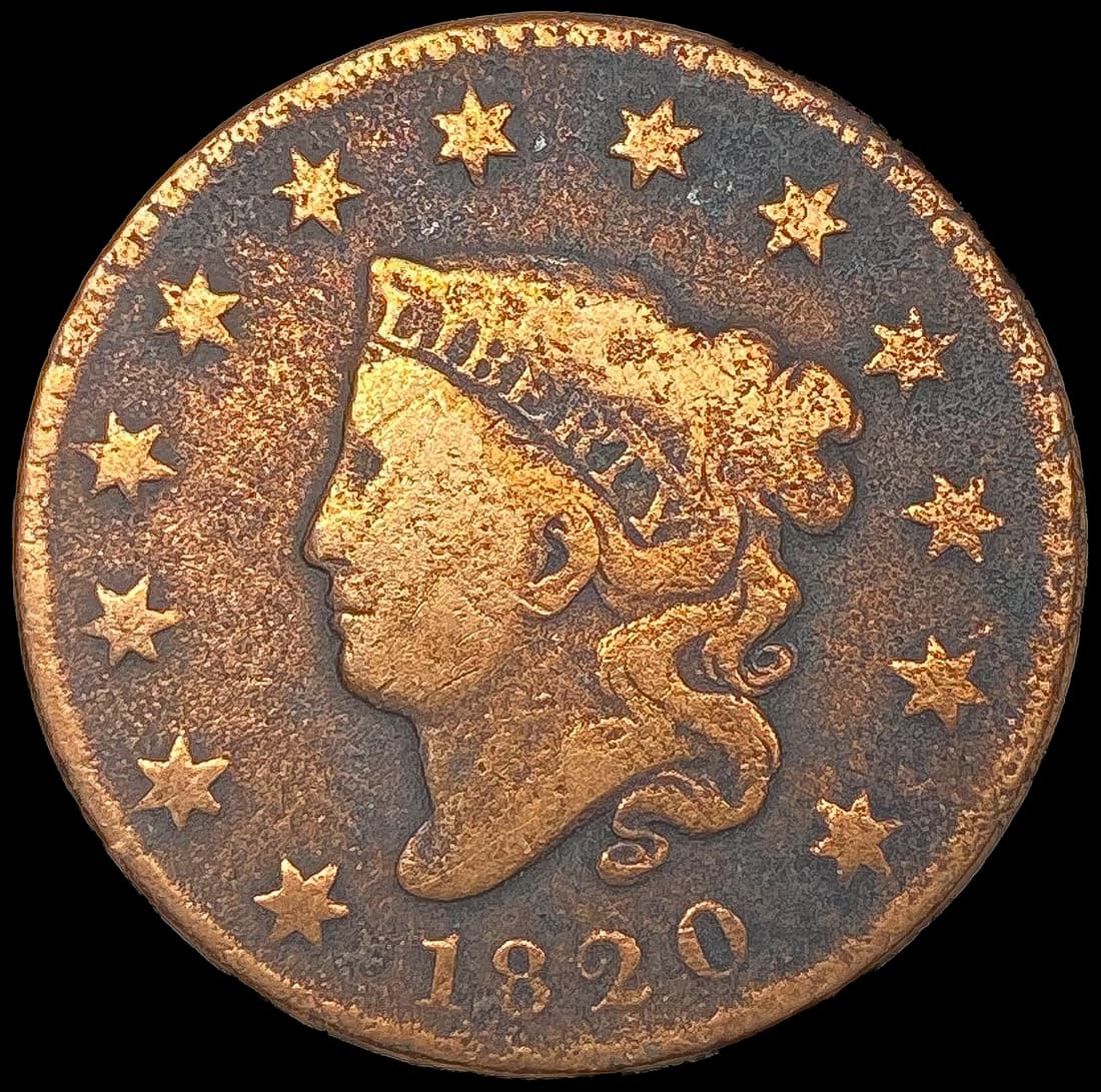 1820 Large Cent (1 of 2)