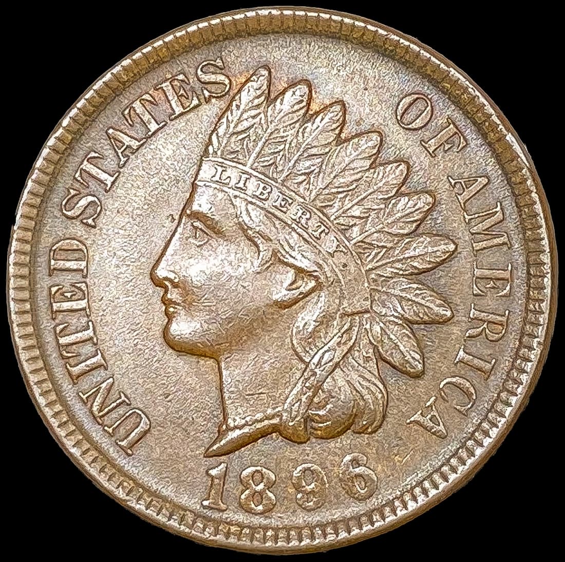 1896 Indian Head Cent (1 of 2)