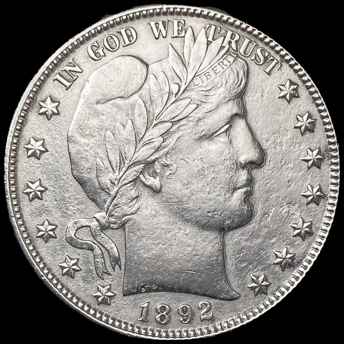 1892-S Barber Half Dollar (1 of 2)