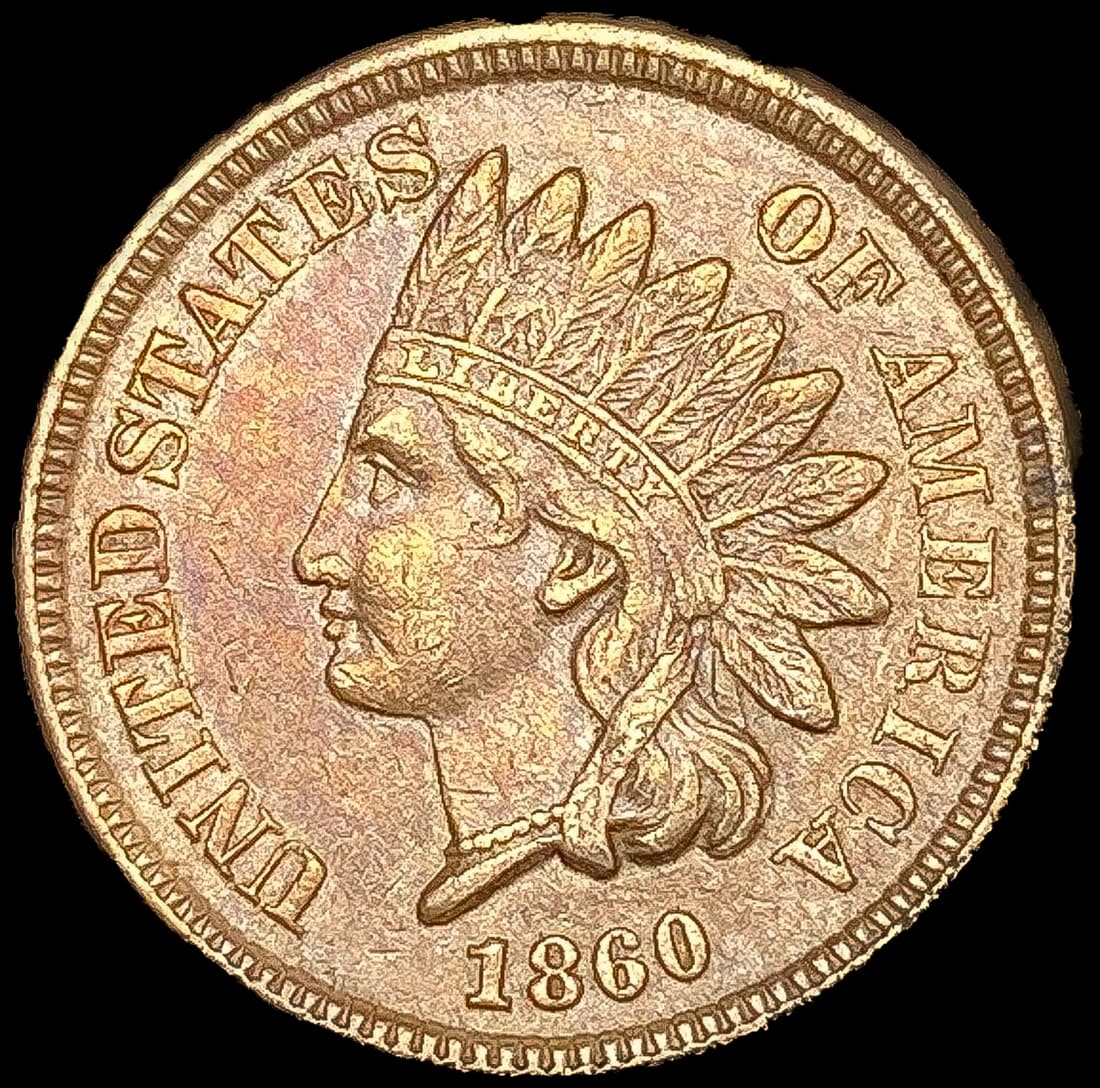 1860 Indian Head Cent (1 of 2)