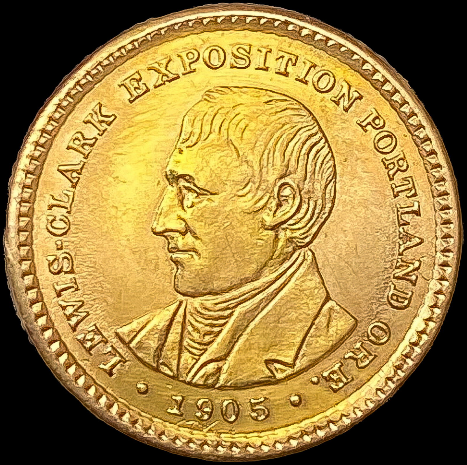 1905 Lewis & Clark Rare Gold Dollar UNCIRCULATED (1 of 2)