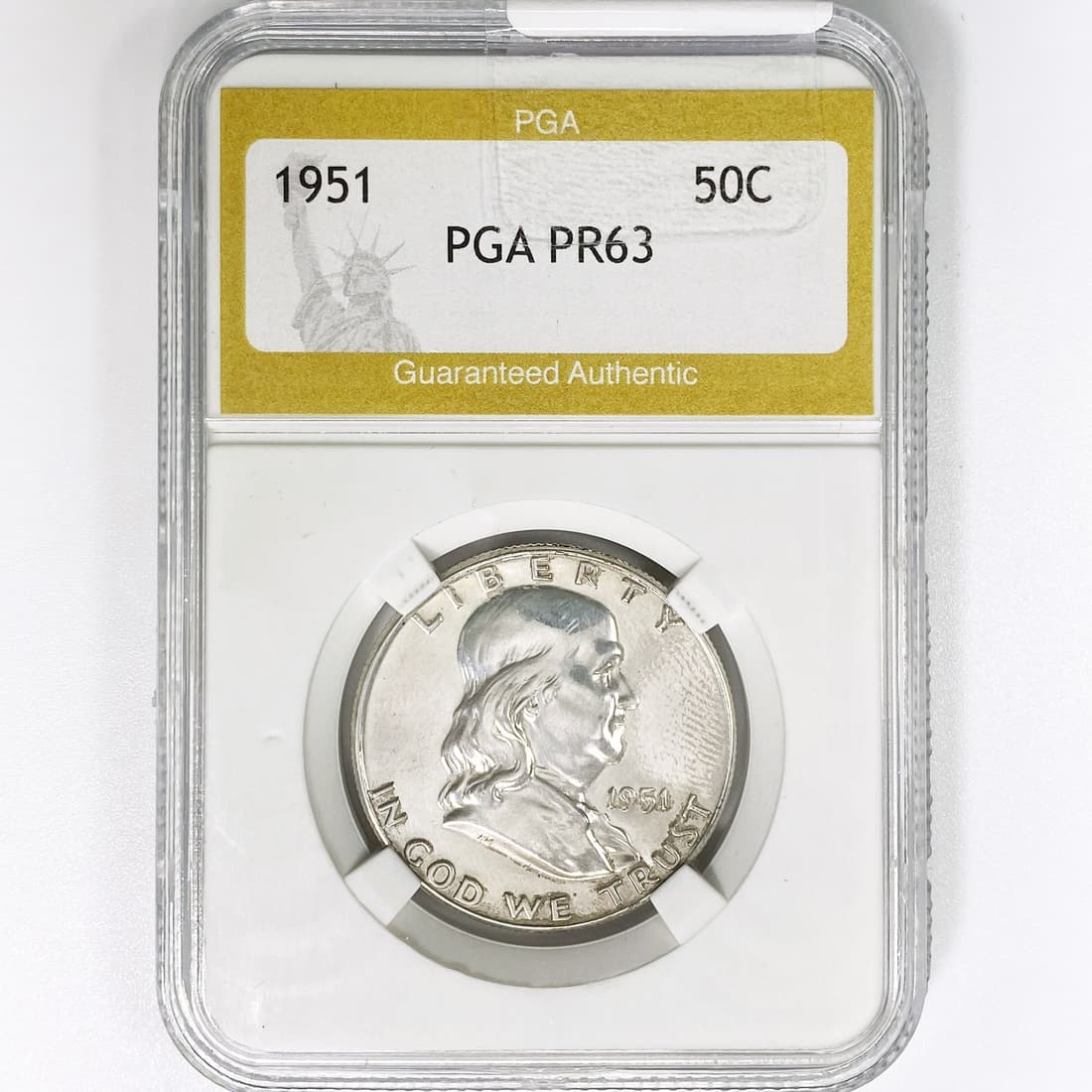 1951 Franklin Half Dollar PGA PR63 (1 of 2)
