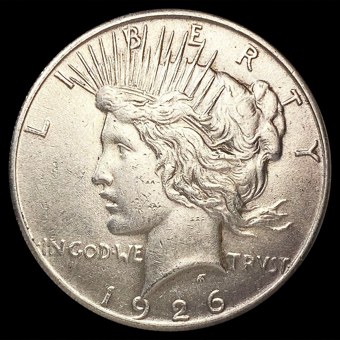 1926 Silver Peace Dollar CLOSELY UNCIRCULATED (1 of 2)