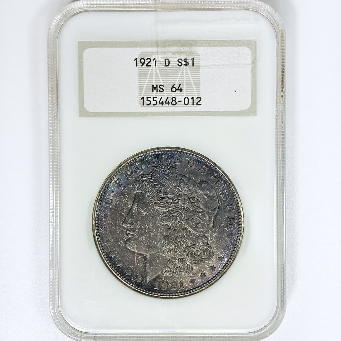 1921-D Morgan Silver Dollar NGC MS64 (1 of 2)