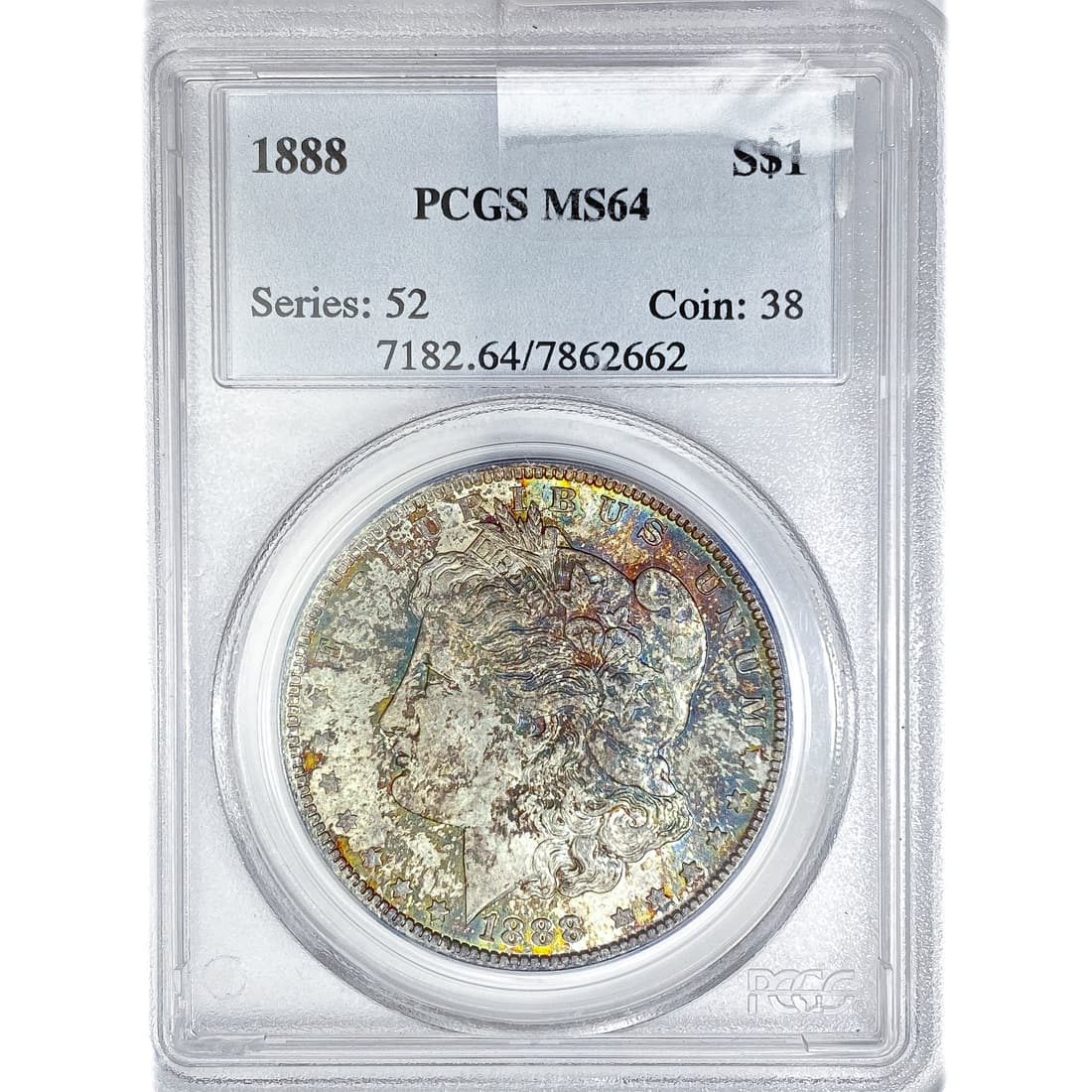 1888 Morgan Silver Dollar PCGS MS64 (1 of 2)