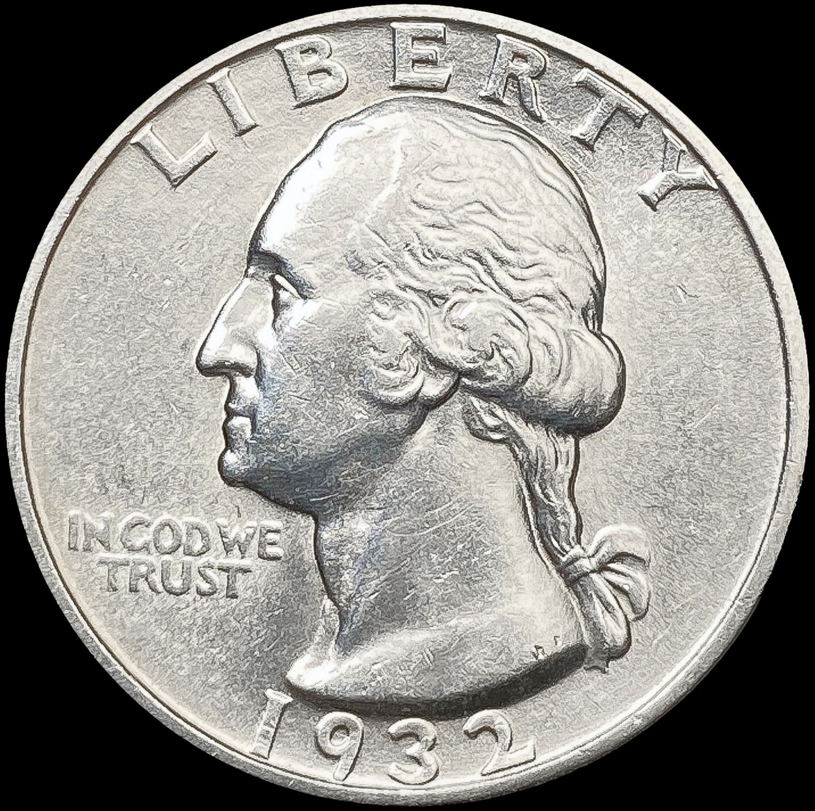 1932 Washington Silver Quarter UNCIRCULATED (1 of 2)