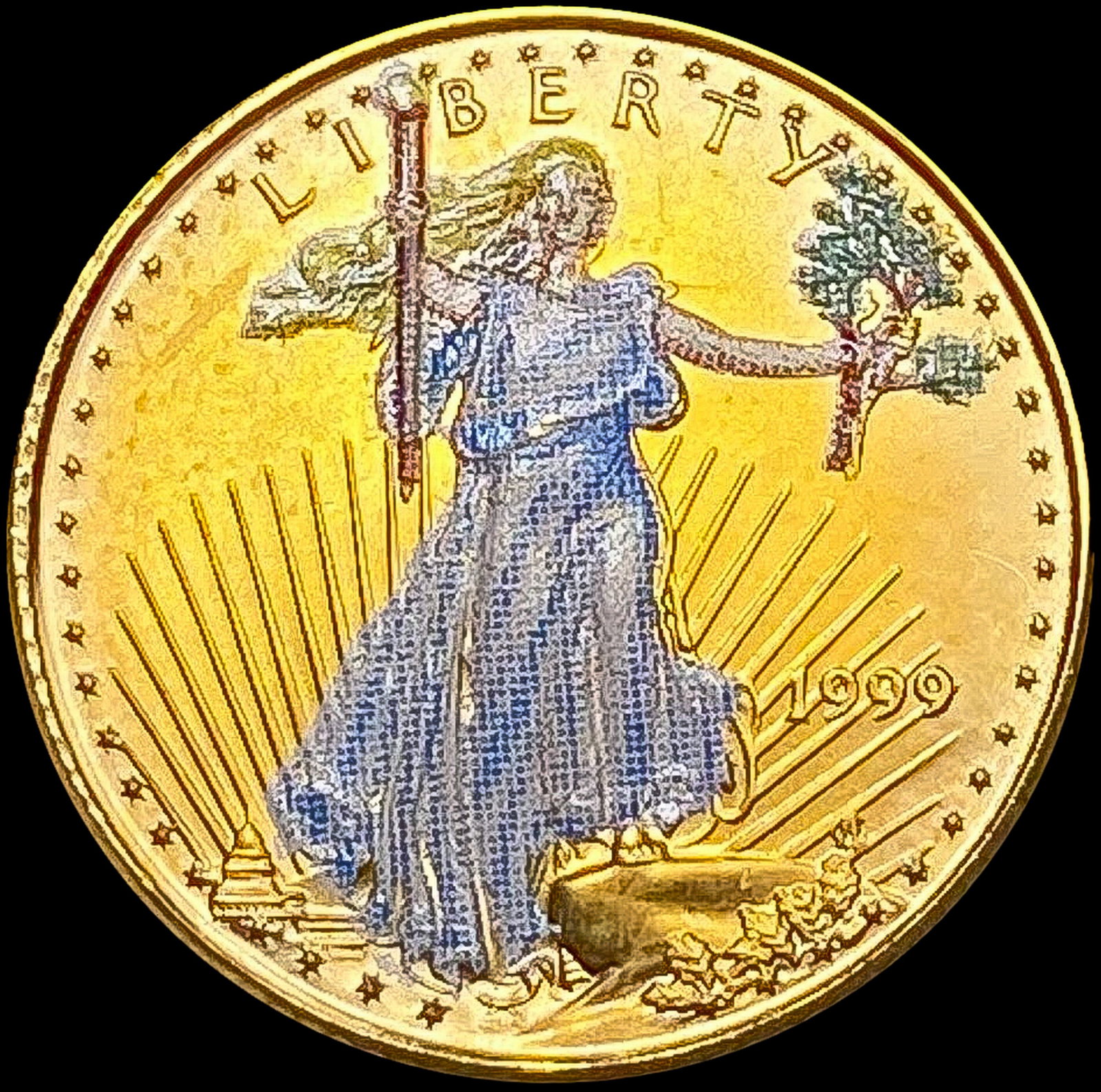 1999 US 1/10oz Gold $5 Eagle UNCIRCULATED (1 of 2)