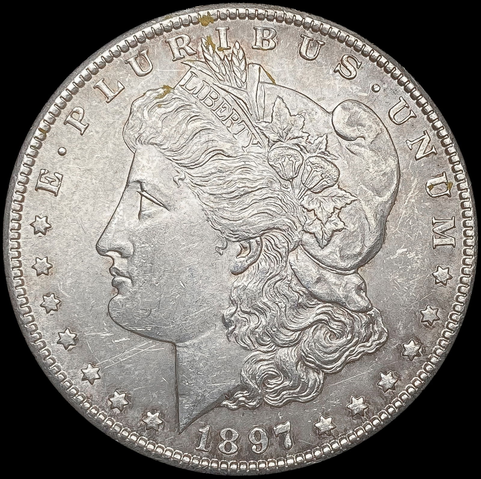 1897-S Morgan Silver Dollar UNCIRCULATED (1 of 2)