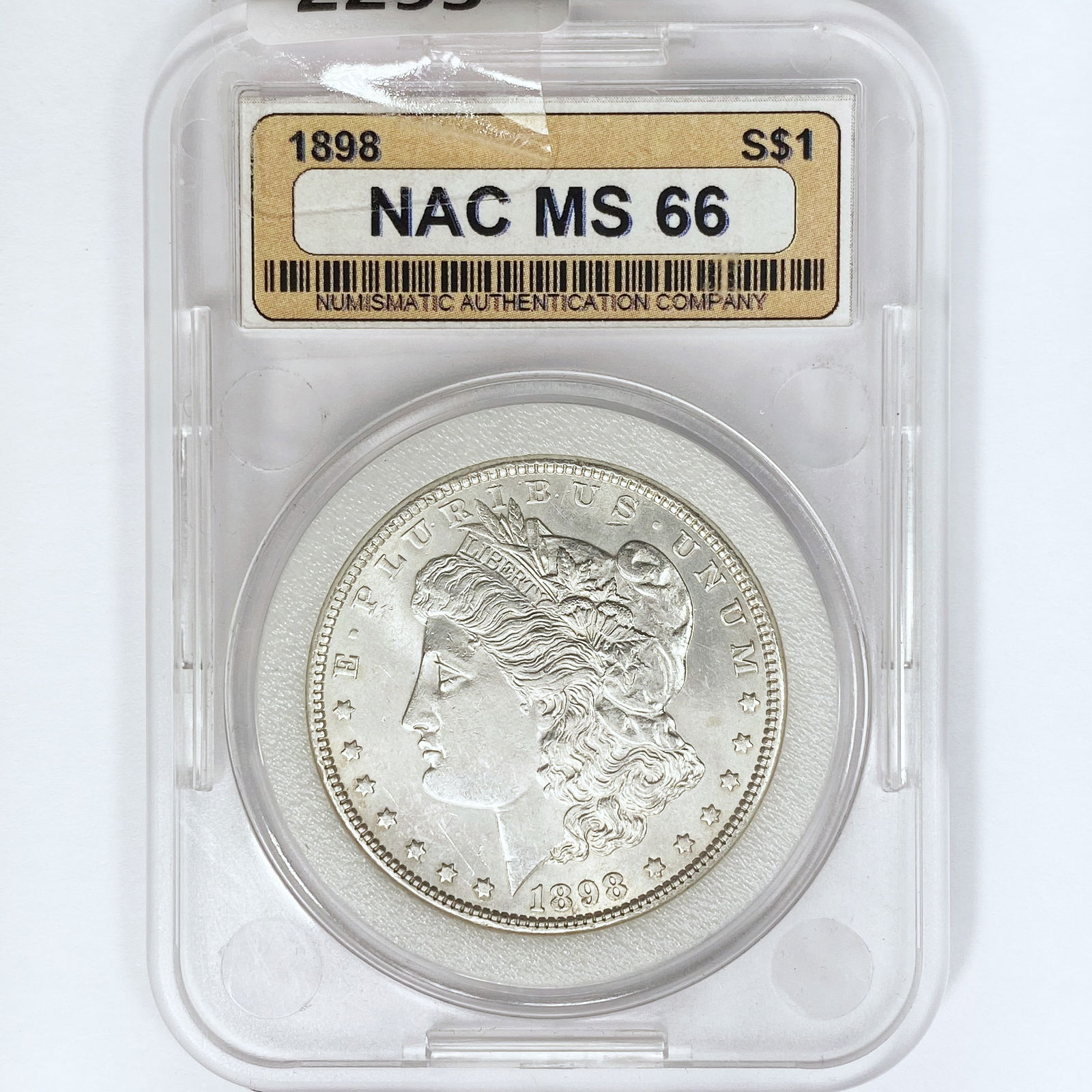 1898 Morgan Silver Dollar NAC MS66 (1 of 2)