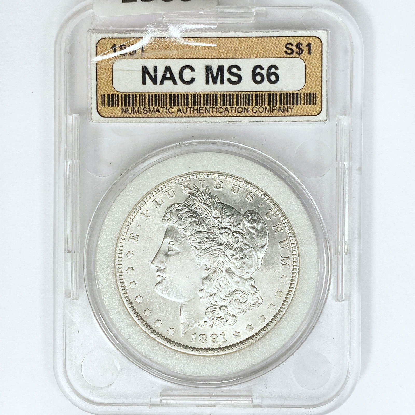 1891 Morgan Silver Dollar NAC MS66 (1 of 2)