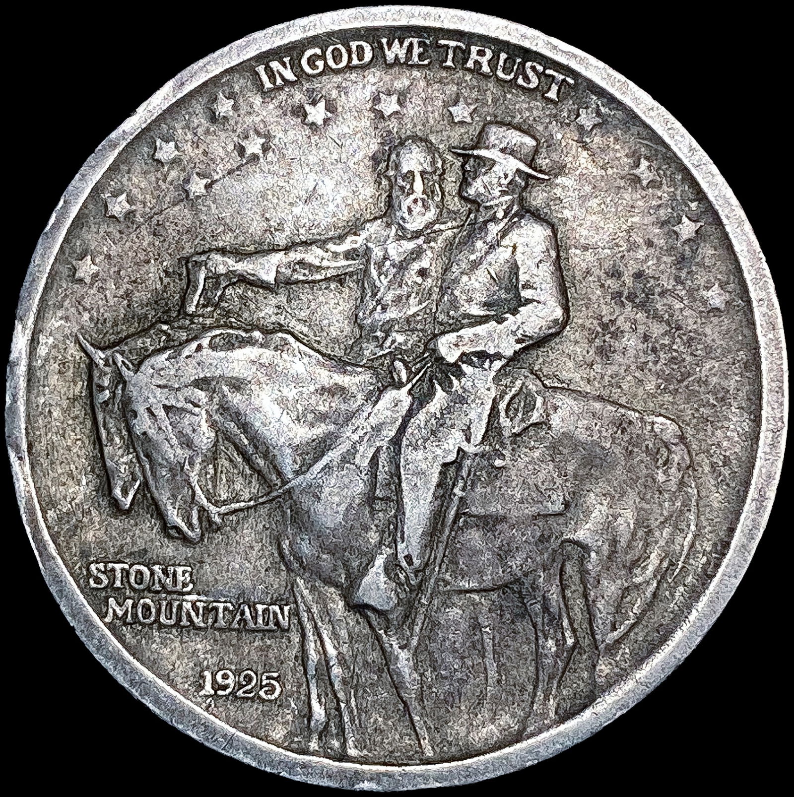 1925 Stone Mountain Half Dollar LIGHTLY CIRCULATED (1 of 2)