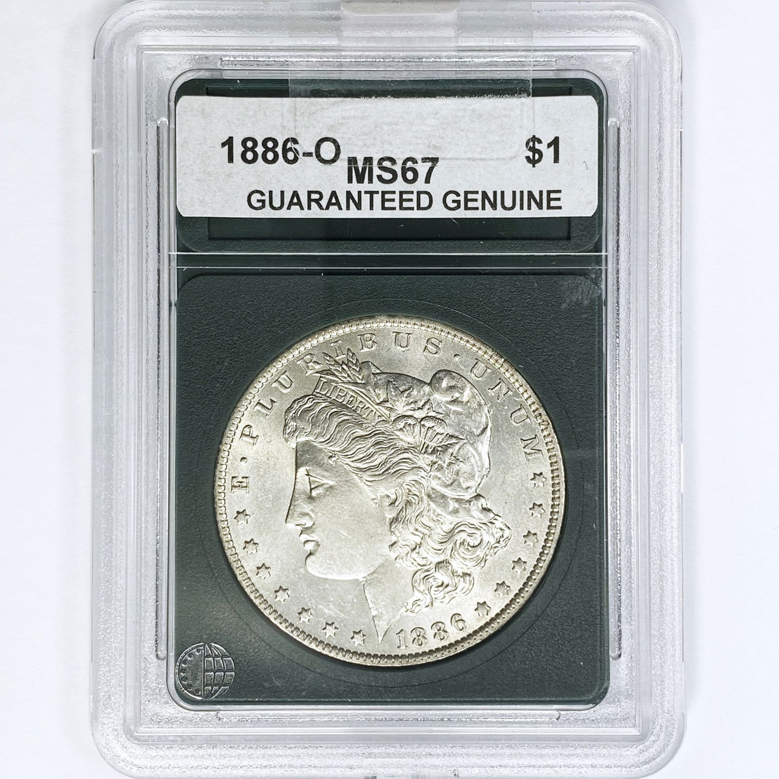 1886-O Morgan Silver Dollar GG MS67 (1 of 2)