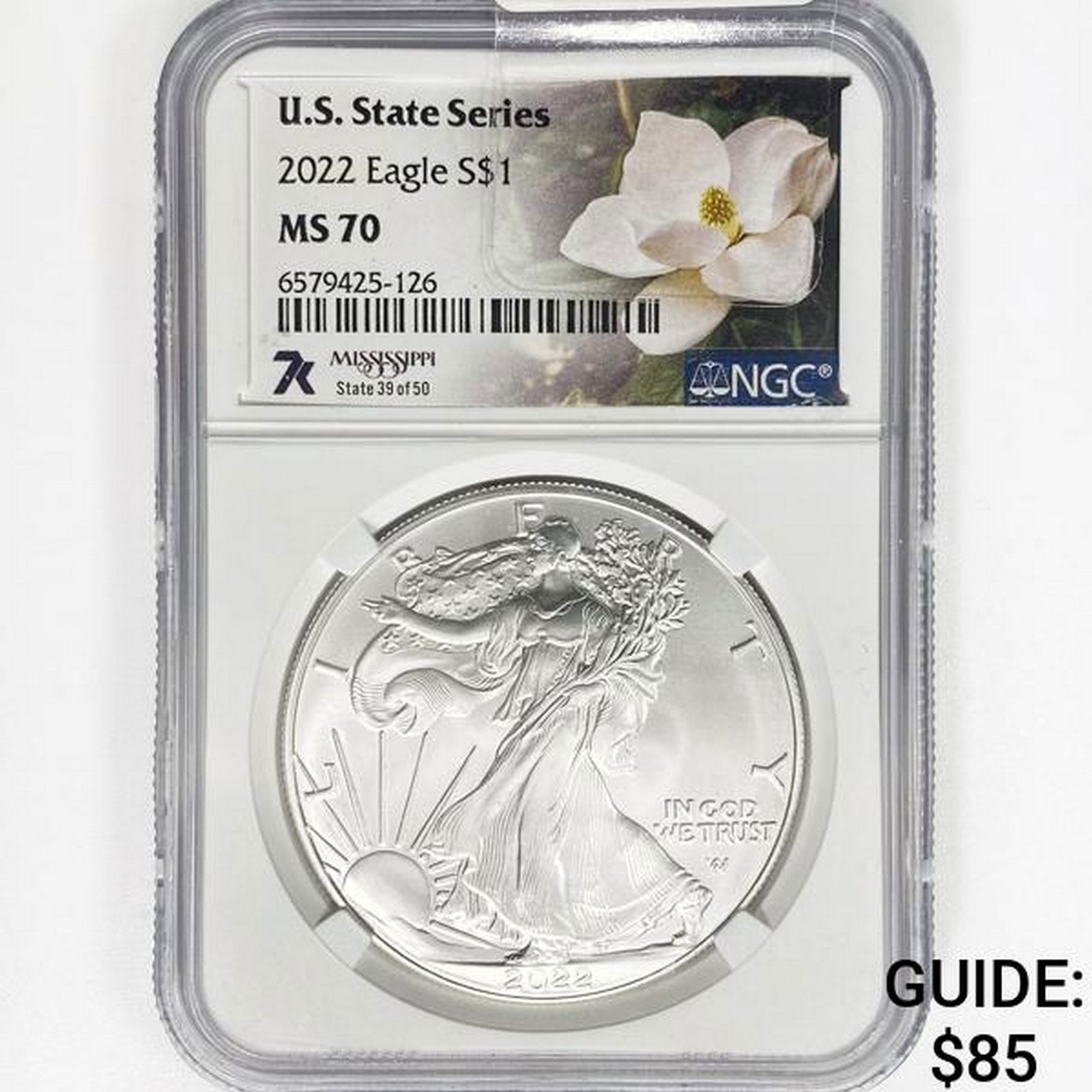 2022 American Silver Eagle NGC MS70 (1 of 2)