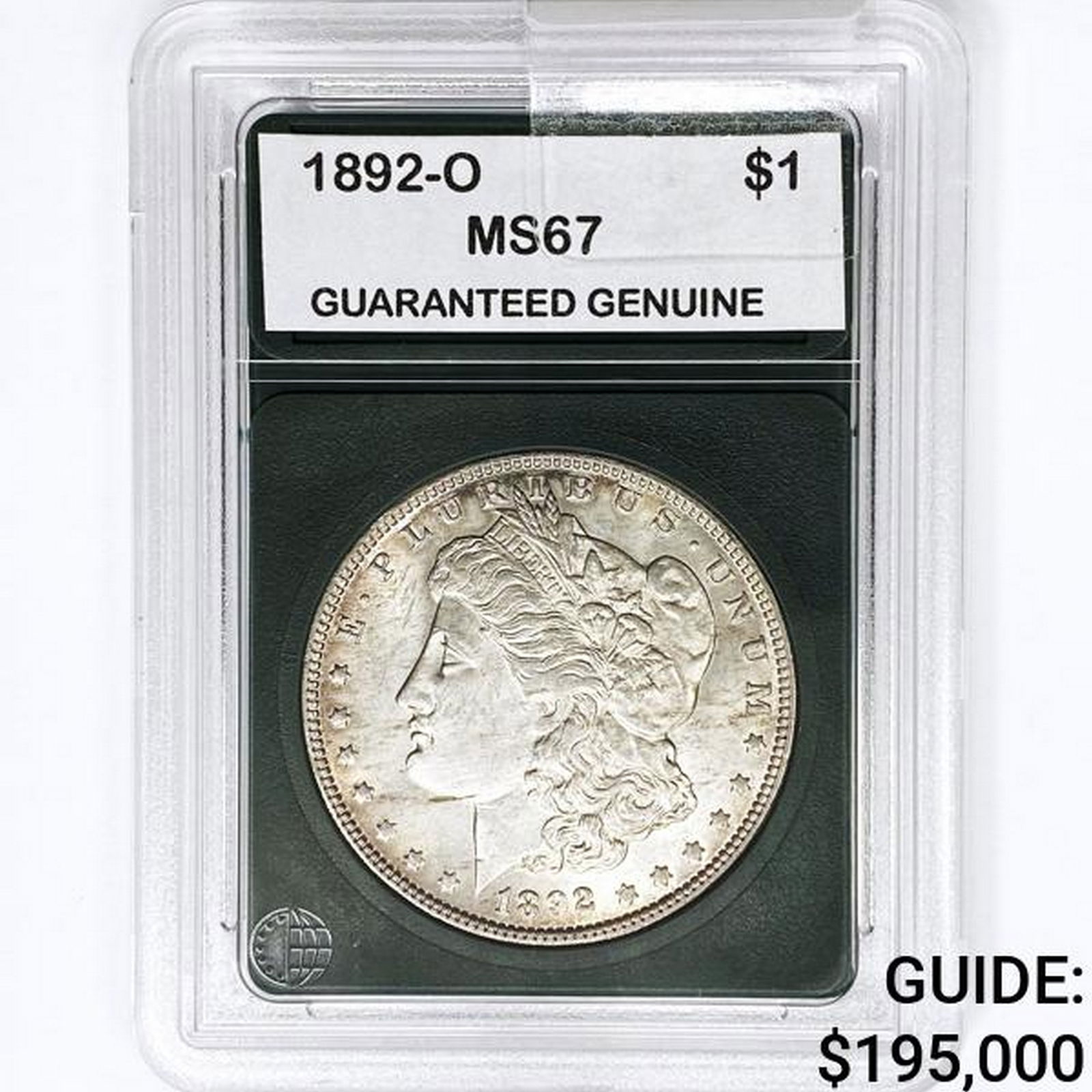 1892-O Morgan Silver Dollar GG MS67 (1 of 2)