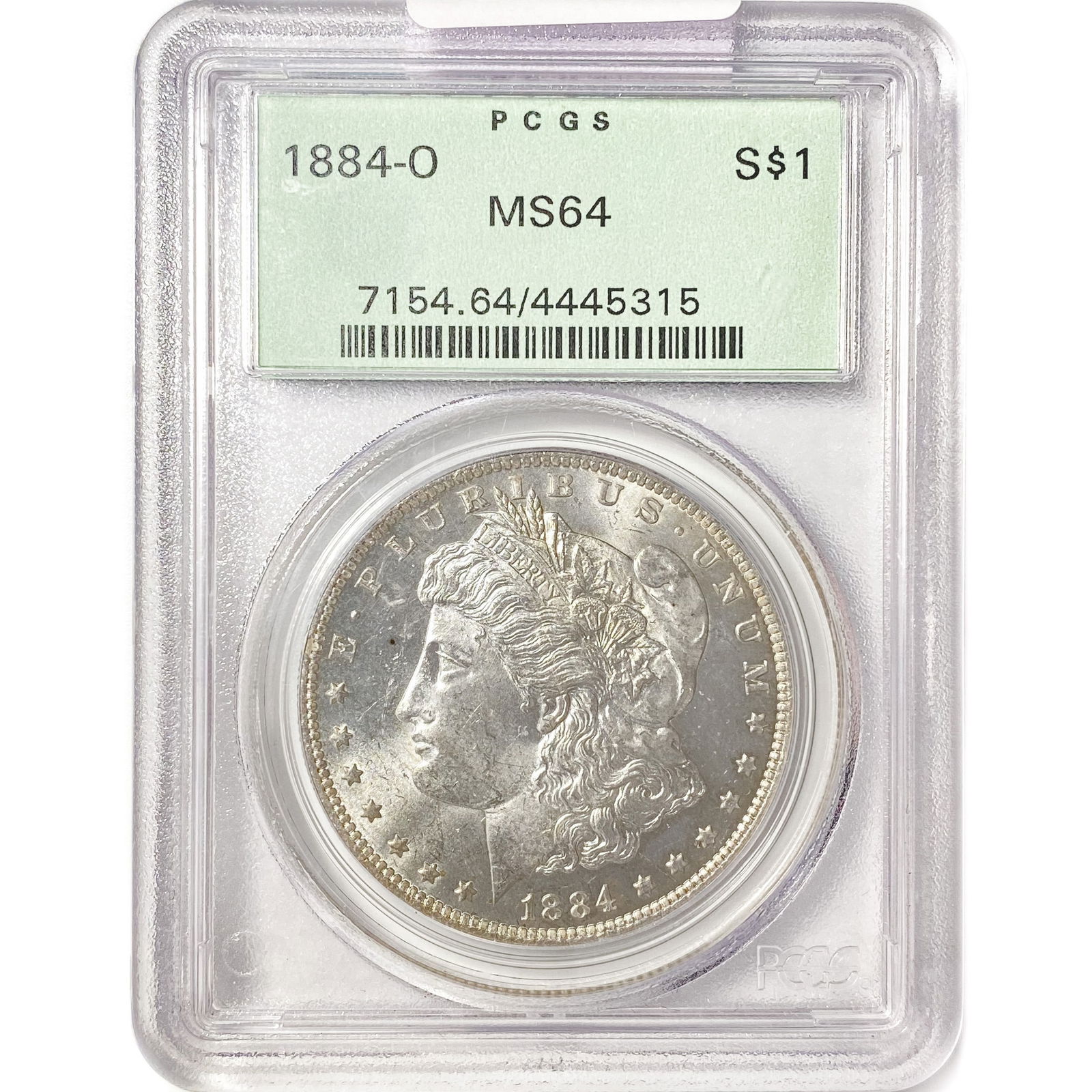 1884-O Morgan Silver Dollar PCGS MS64 (1 of 2)