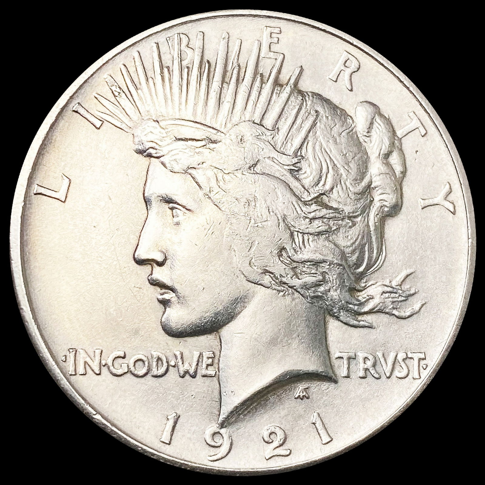 1921 Silver Peace Dollar CLOSELY UNCIRCULATED (1 of 2)