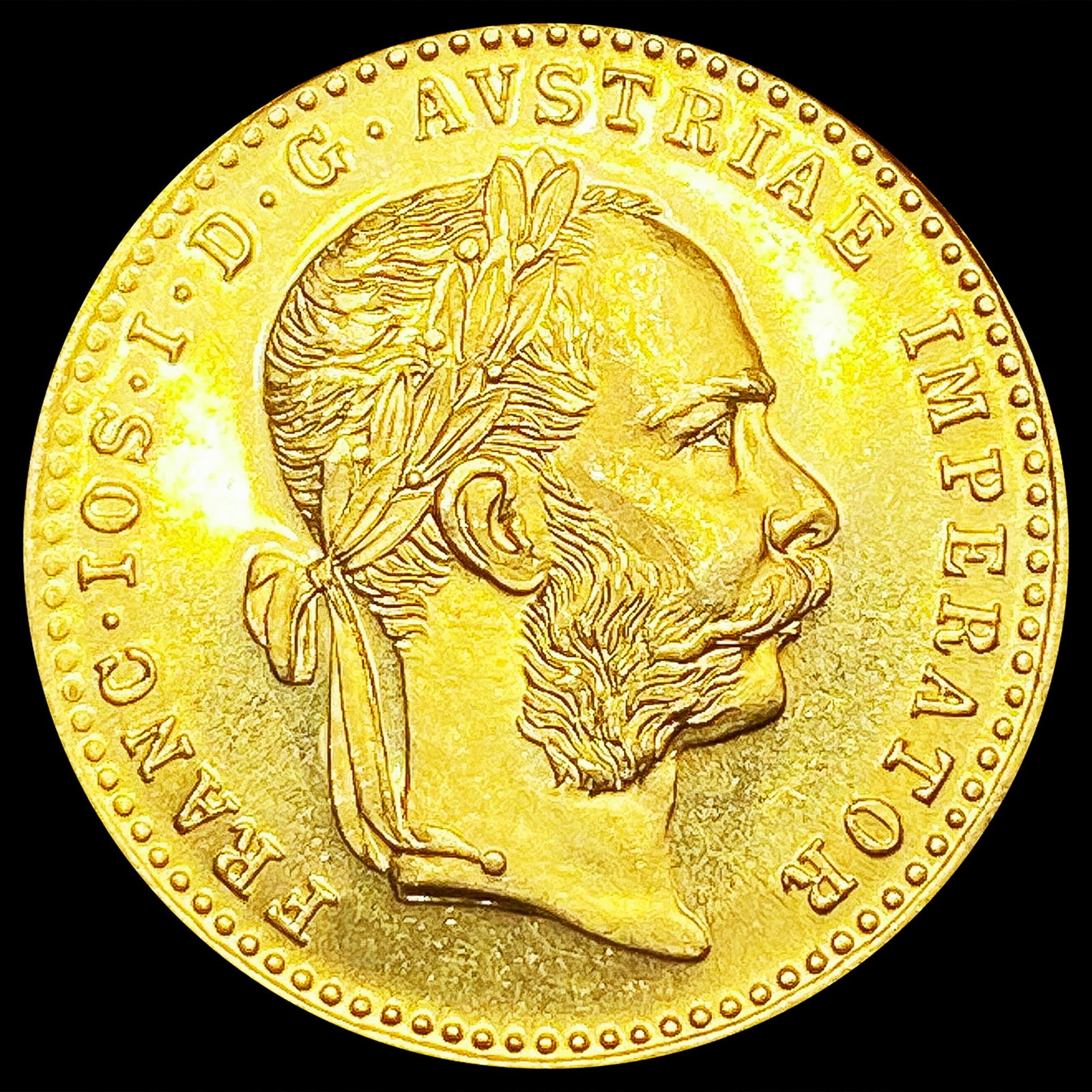 1915 Austria .1107oz Gold 1 Ducat CHOICE BU (1 of 2)