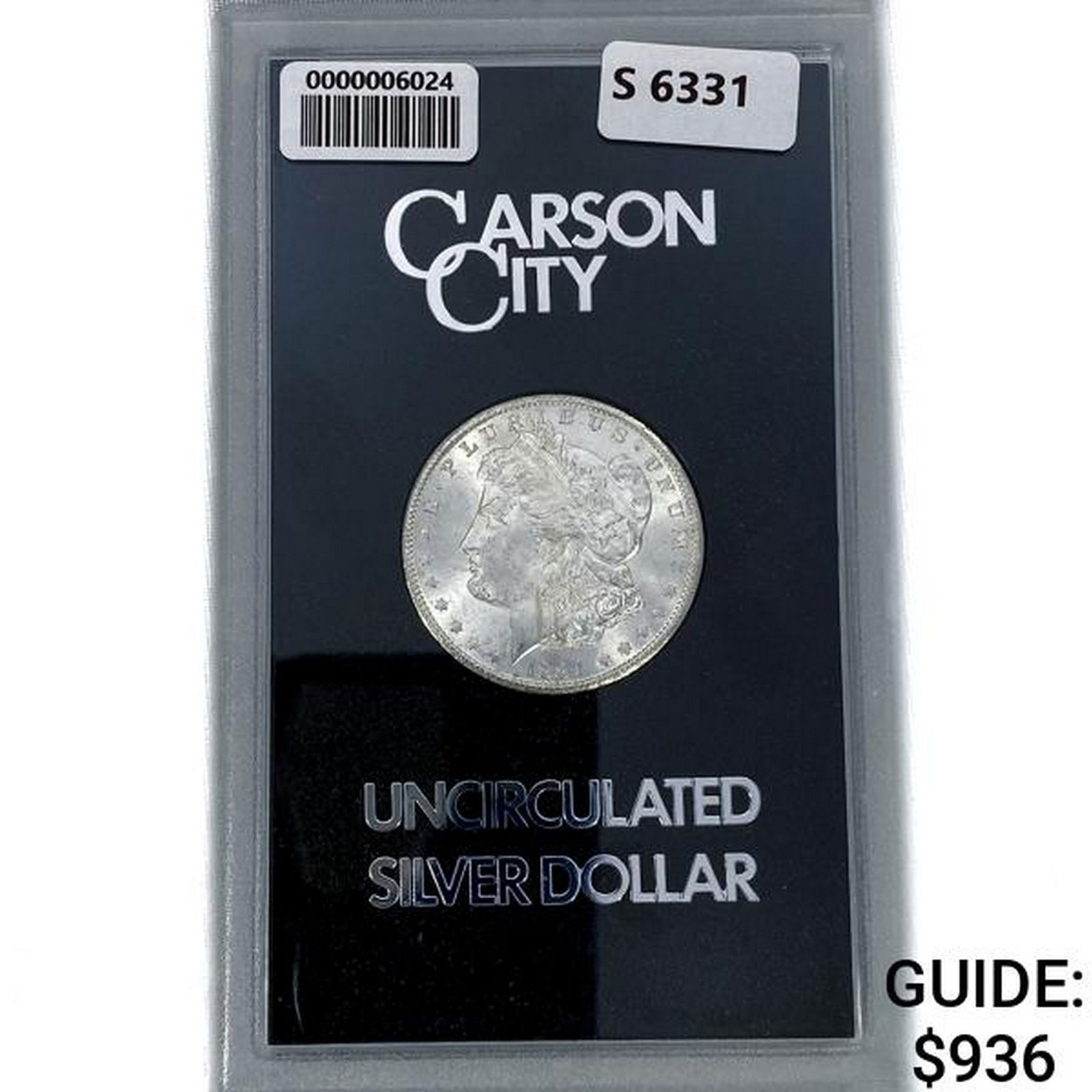 1884-CC Morgan Silver Dollar GSA (1 of 2)