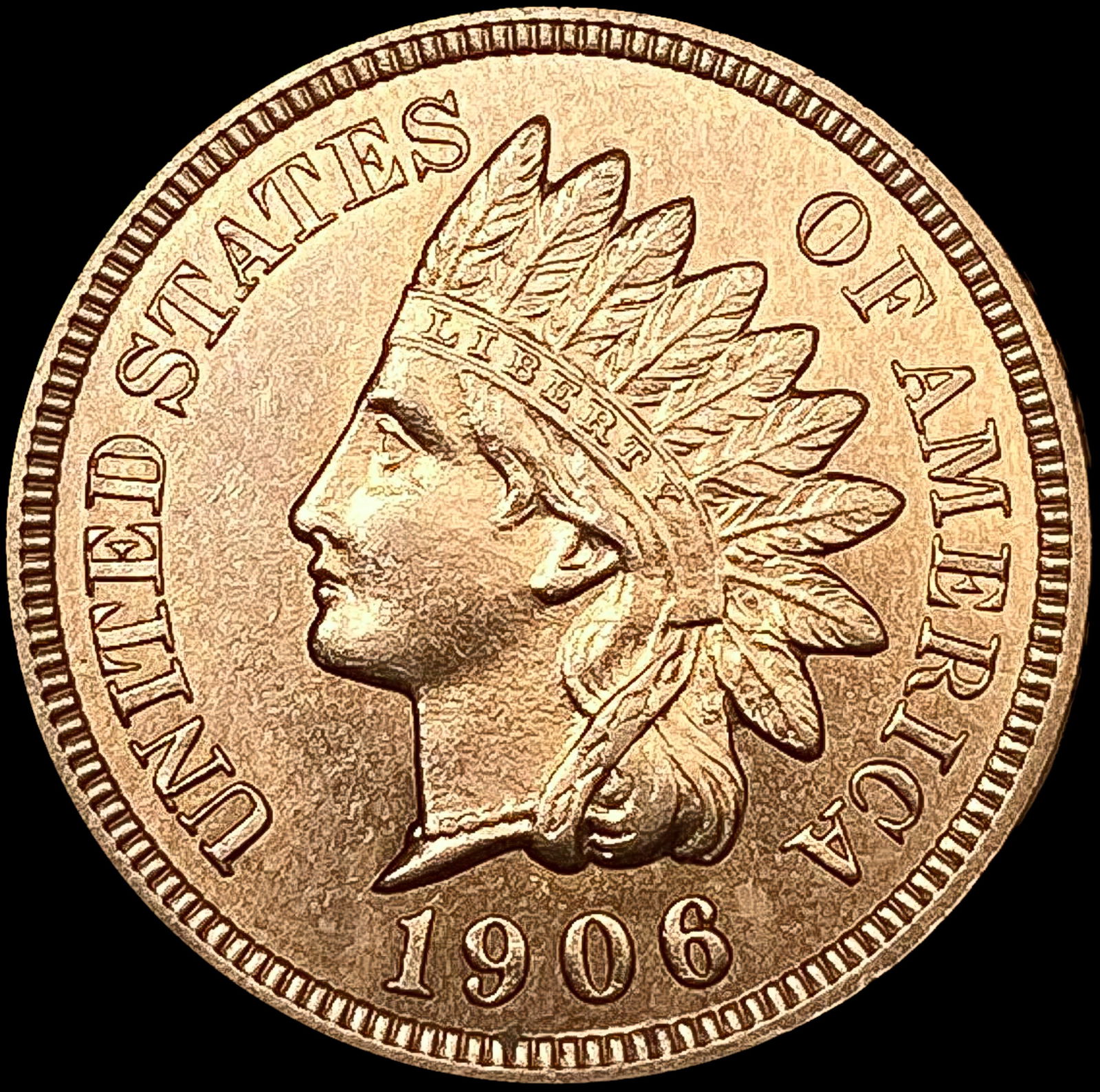 1906 Indian Head Cent GEM BU (1 of 2)