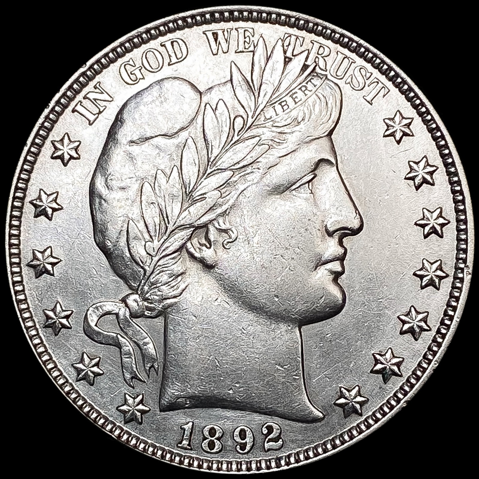 1892 Barber Half Dollar UNCIRCULATED (1 of 2)