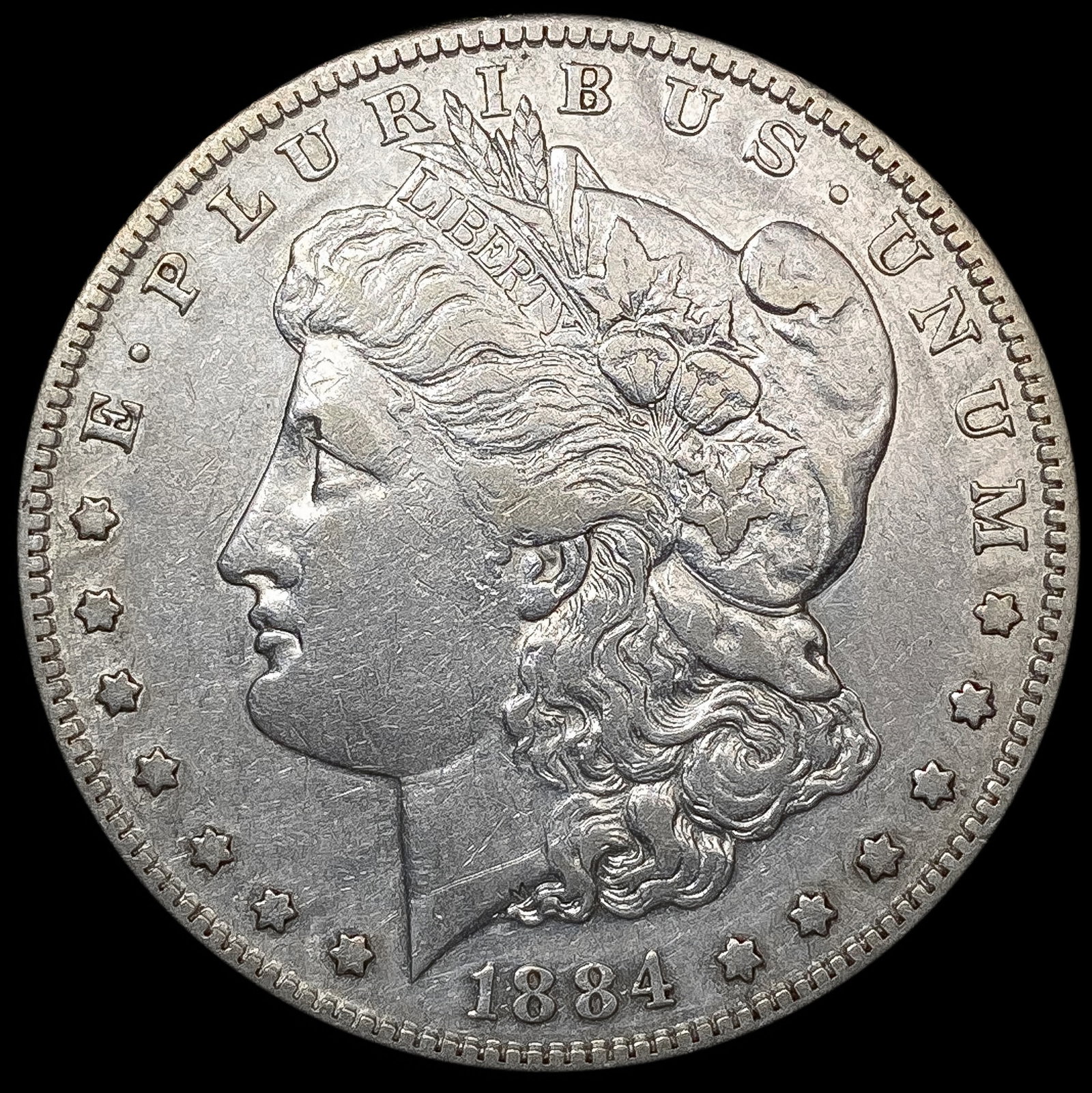 1884-S Morgan Silver Dollar NEARLY UNCIRCULATED (1 of 2)