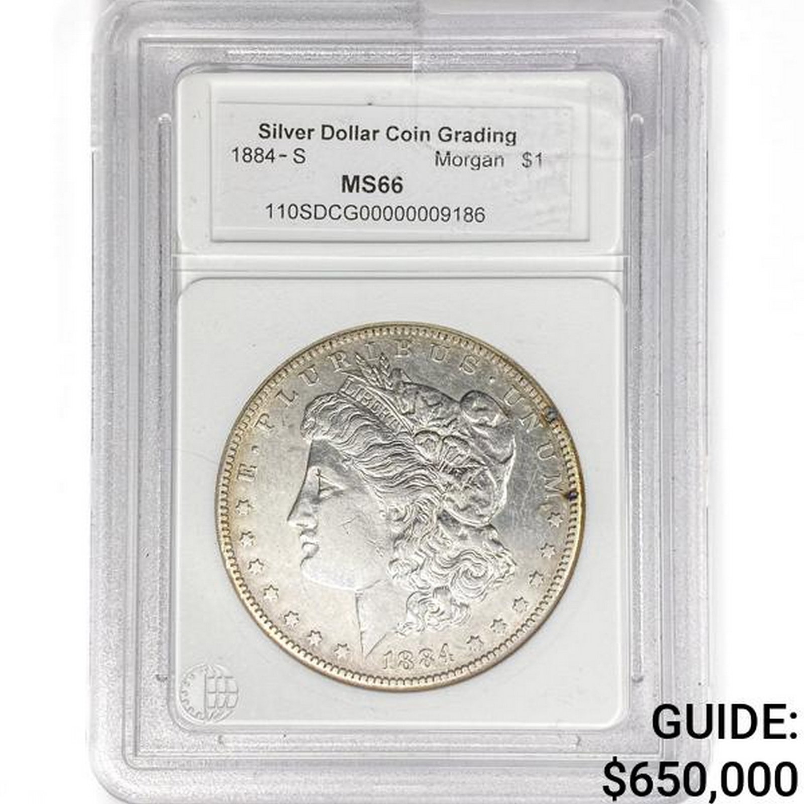 1884-S Morgan Silver Dollar SDCG MS66 (1 of 2)